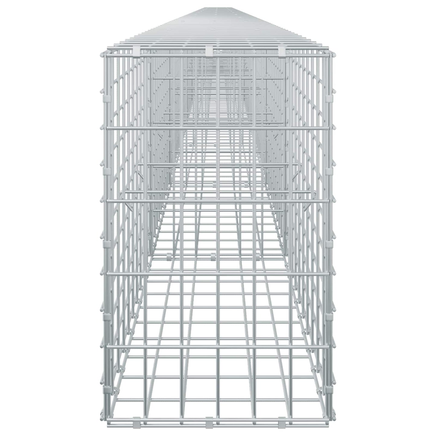 vidaXL Γκαμπιόν με σύρμα 5 mm και πλέγμα 5x10 cm 1100x30x50 εκ