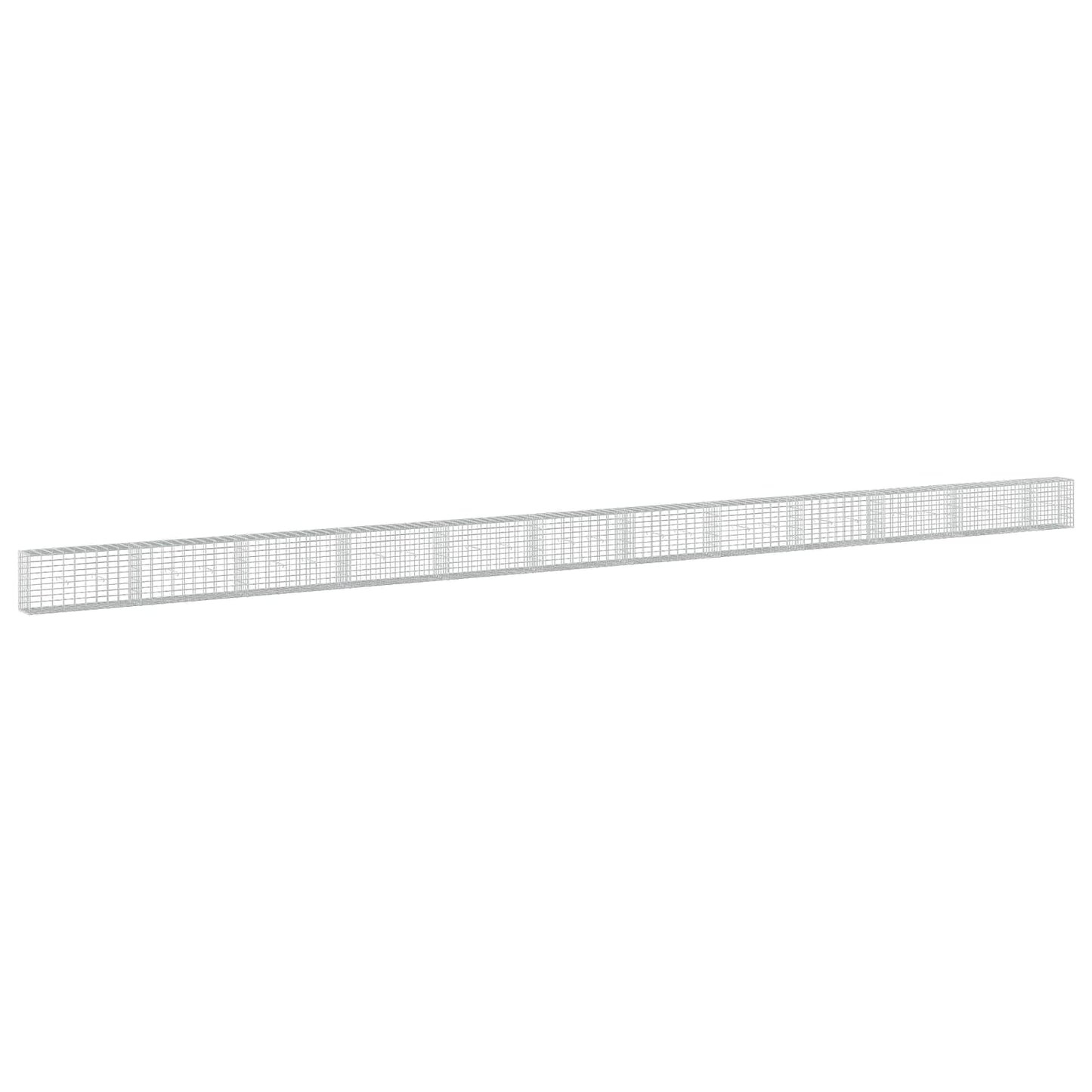 vidaXL Γκαμπιόν με σύρμα 5 mm και πλέγμα 5x10 cm 1150x30x50 εκ.