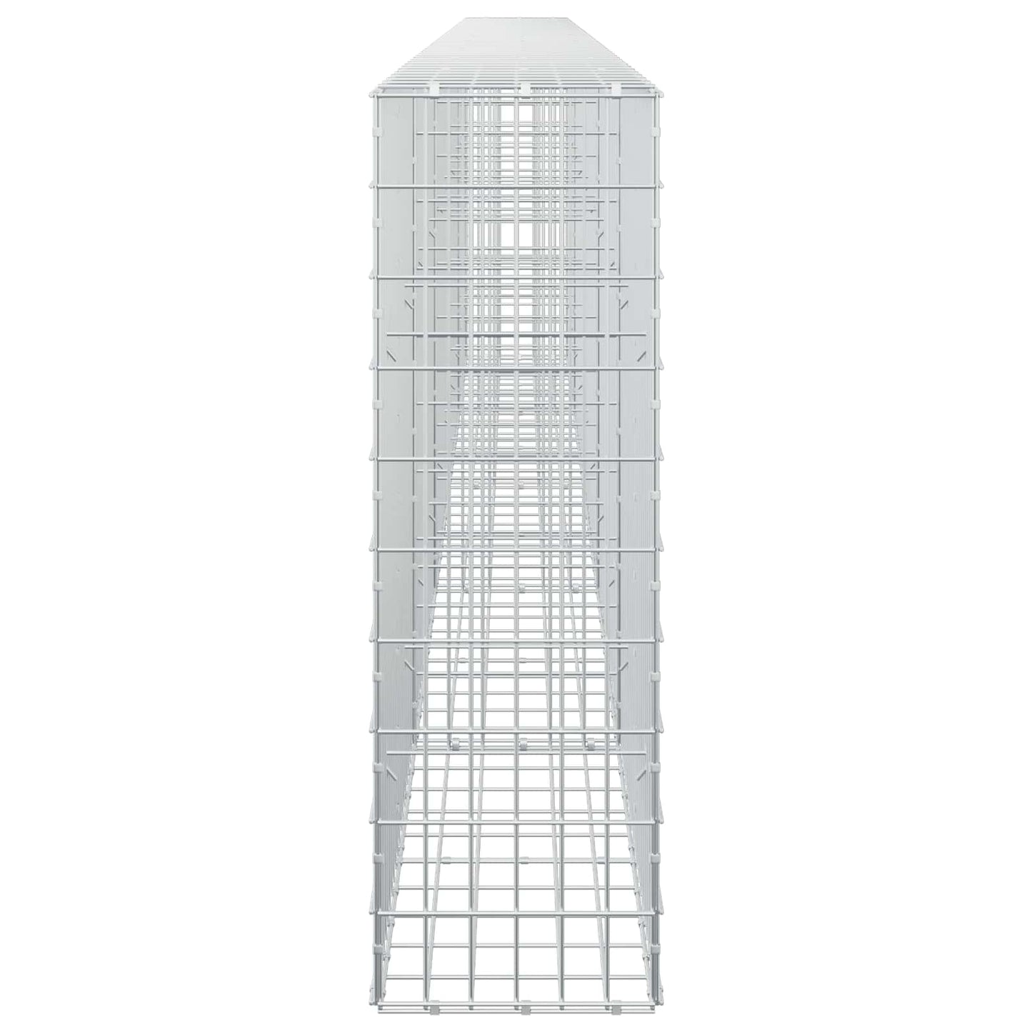 vidaXL Γκαμπιόν με σύρμα 5 mm και πλέγμα 5x10 cm 500x30x100 εκ
