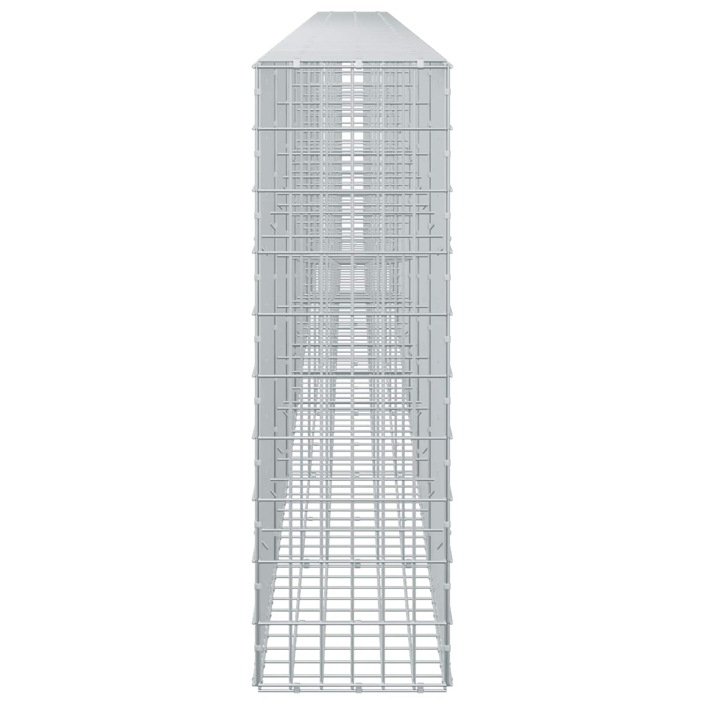 vidaXL Γκαμπιόν με σύρμα 5 mm και πλέγμα 5x10 cm 800x30x100 εκ