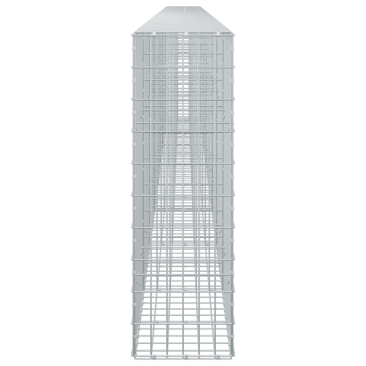 vidaXL Γκαμπιόν με σύρμα 5 mm και πλέγμα 5x10 cm 850x30x100 εκ