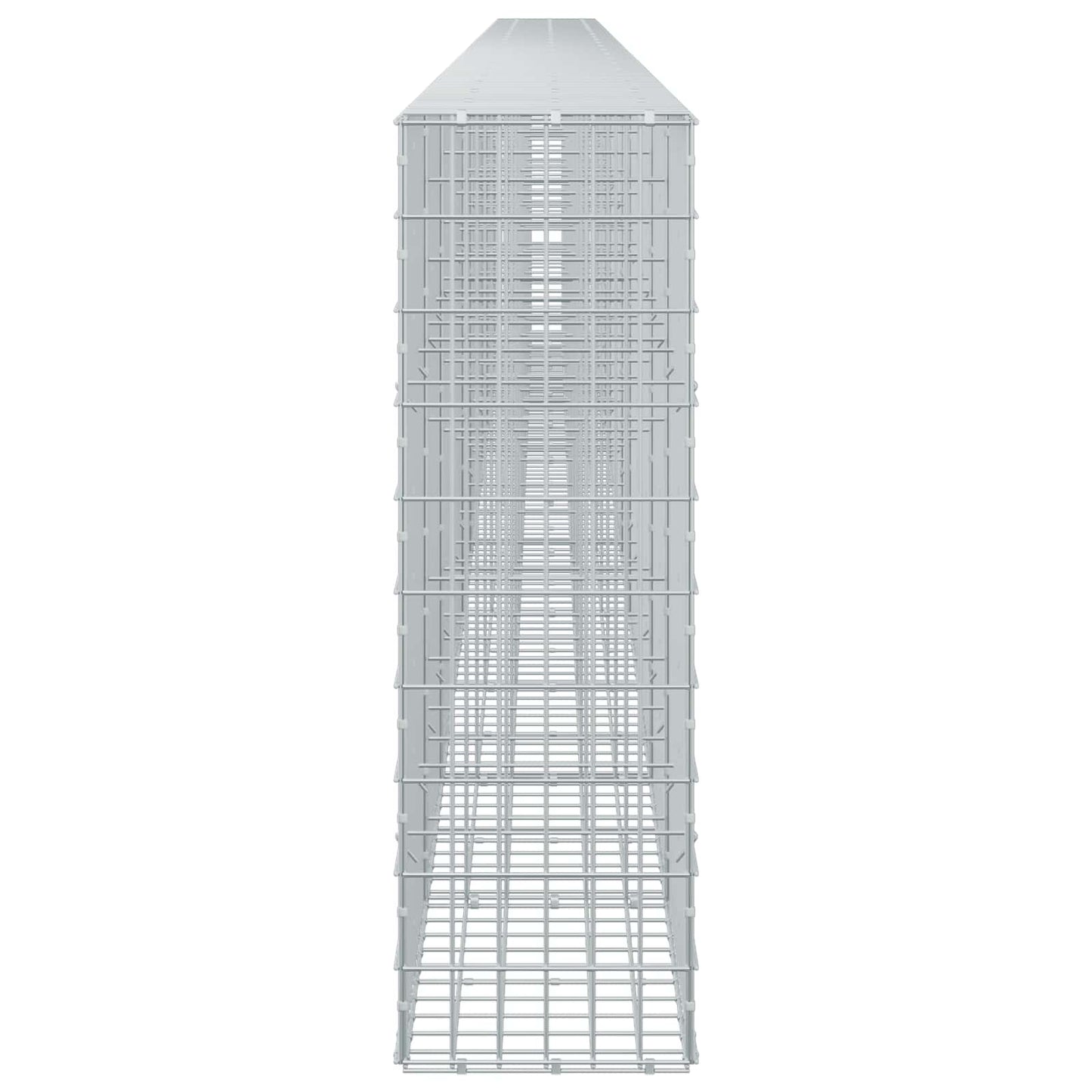 vidaXL Γκαμπιόν με σύρμα 5 mm και πλέγμα 5x10 cm 1100x30x100 εκ