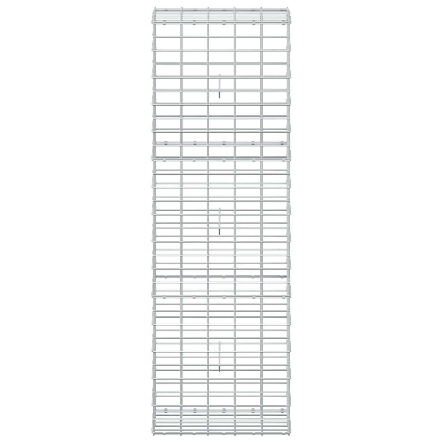 vidaXL Γκαμπιόν με σύρμα 5 mm και πλέγμα 5x10 cm 50x30x150 εκ