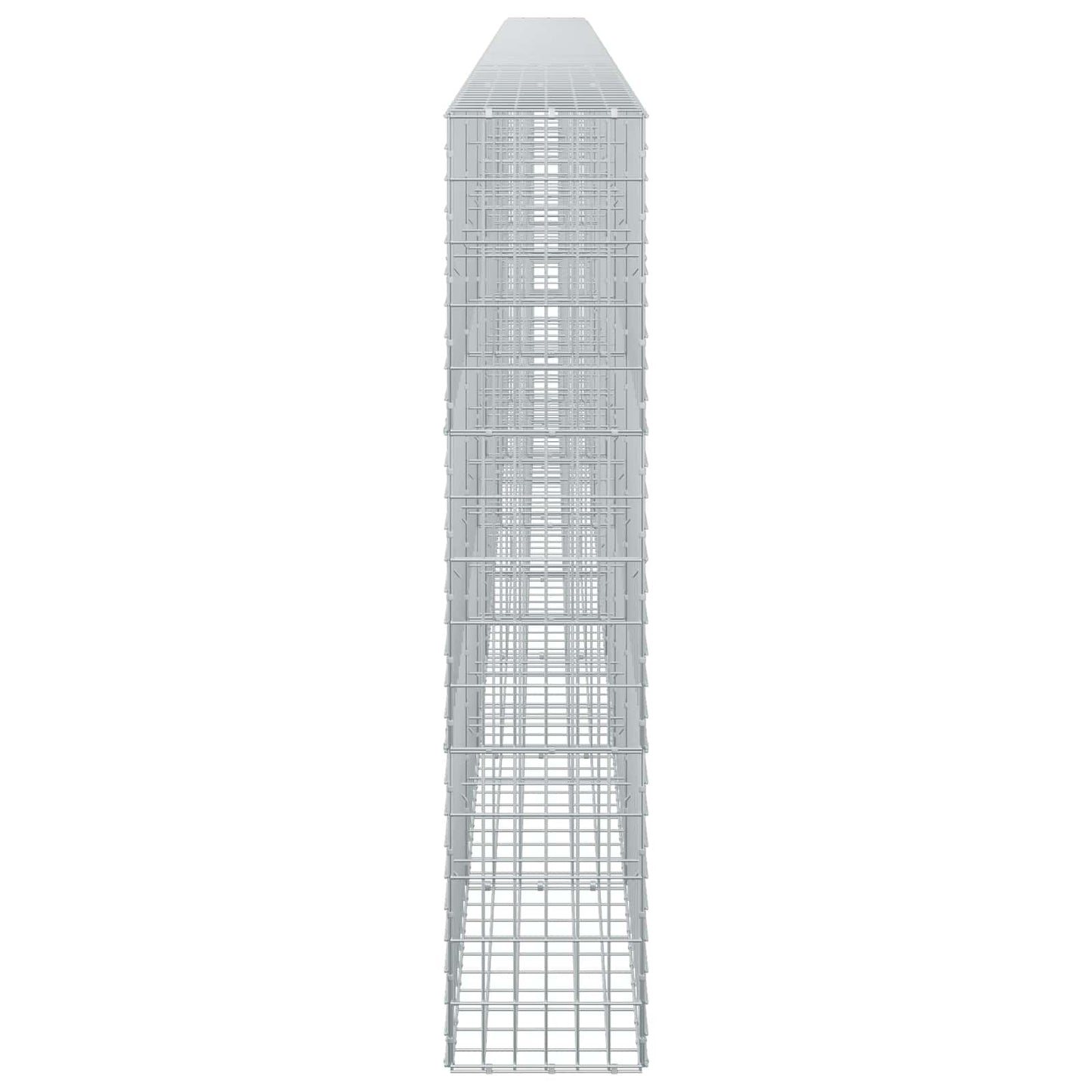 vidaXL Γκαμπιόν με σύρμα 5 mm και πλέγμα 5x10 cm 750x30x150 εκ
