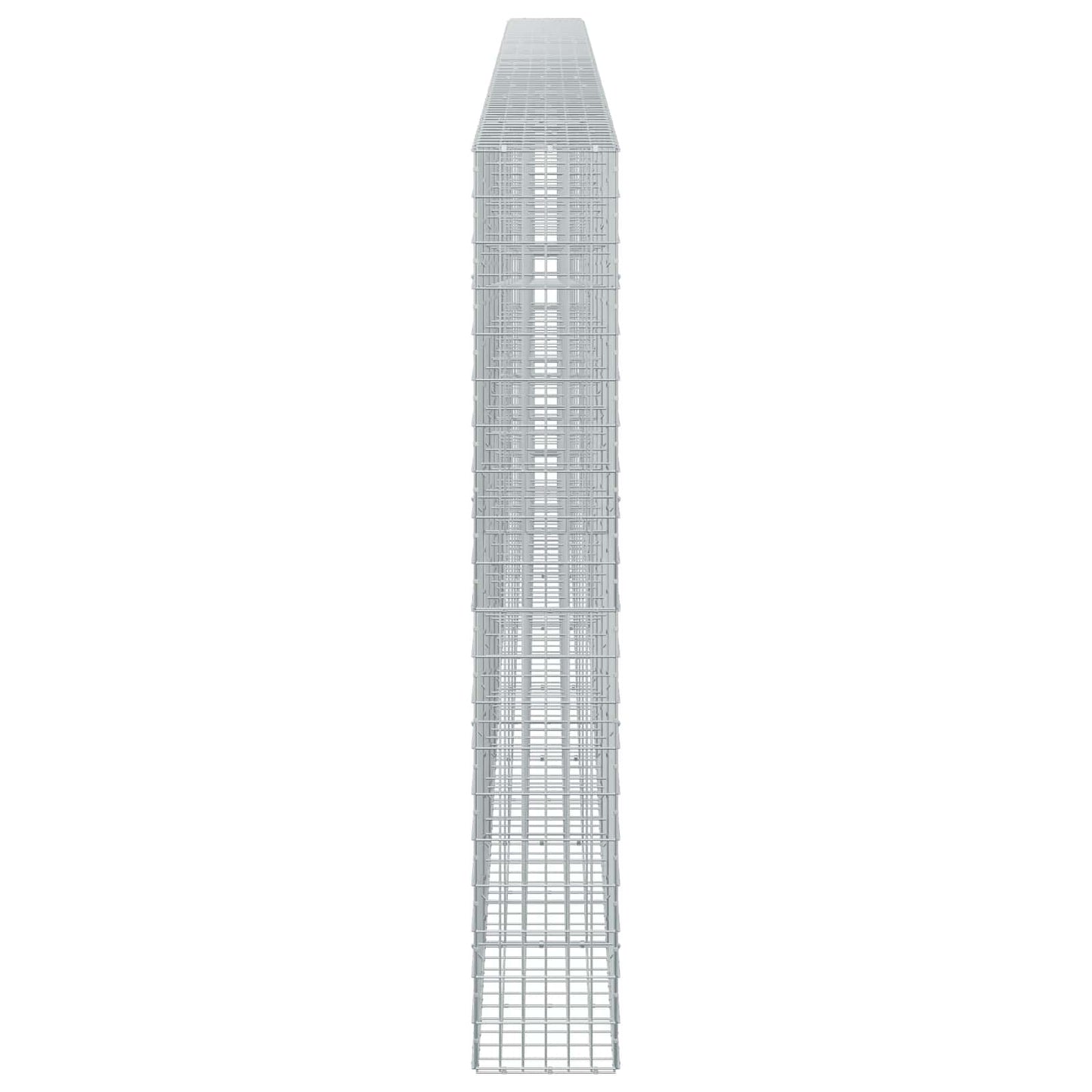 vidaXL Γκαμπιόν με σύρμα 5 mm και πλέγμα 5x10 cm 800x30x200 εκ