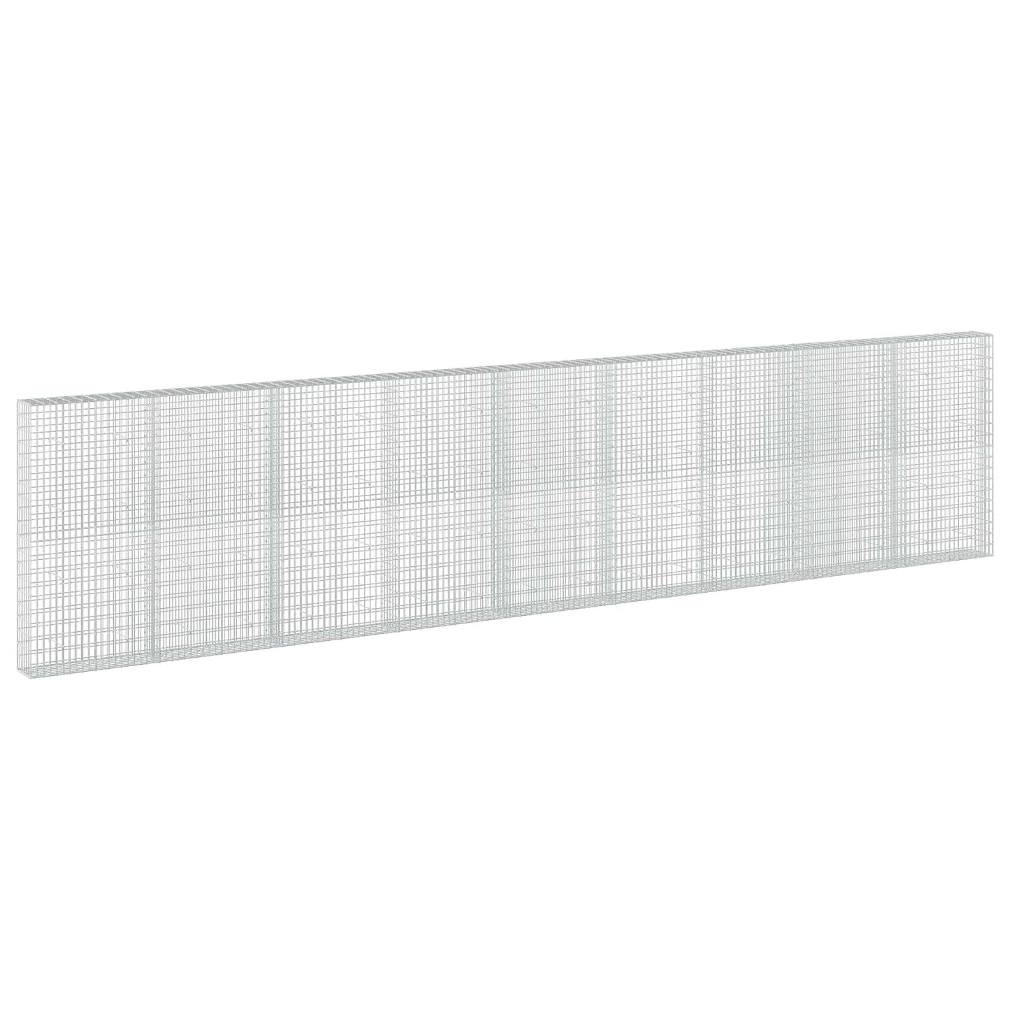 vidaXL Γκαμπιόν με σύρμα 5 mm και πλέγμα 5x10 cm 900x30x200 εκ
