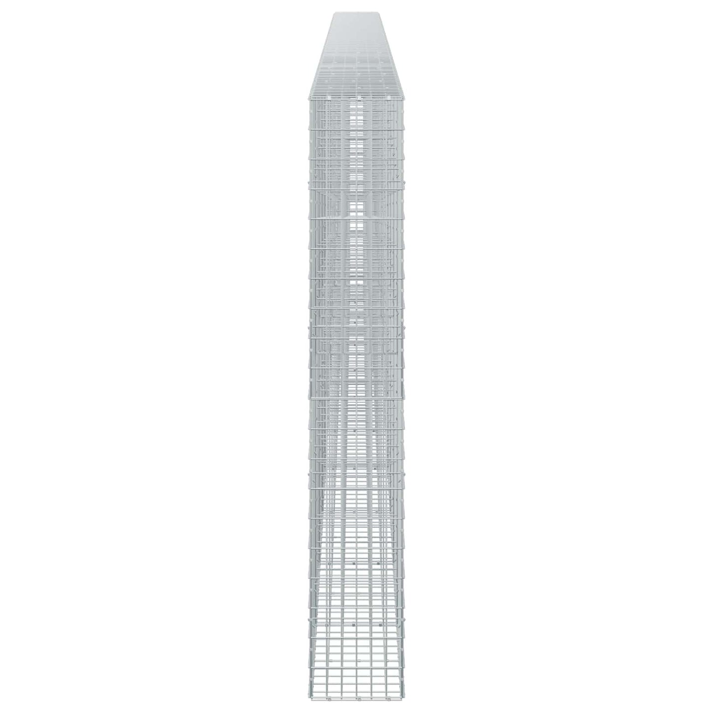 vidaXL Γκαμπιόν με σύρμα 5 mm και πλέγμα 5x10 cm 1050x30x200 εκ