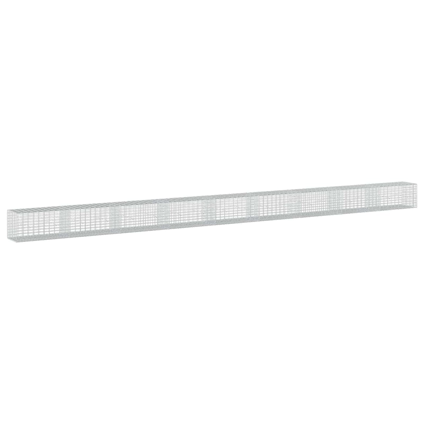 vidaXL Γκαμπιόν με σύρμα 5 mm και πλέγμα 5x10 cm 900x50x50 εκ