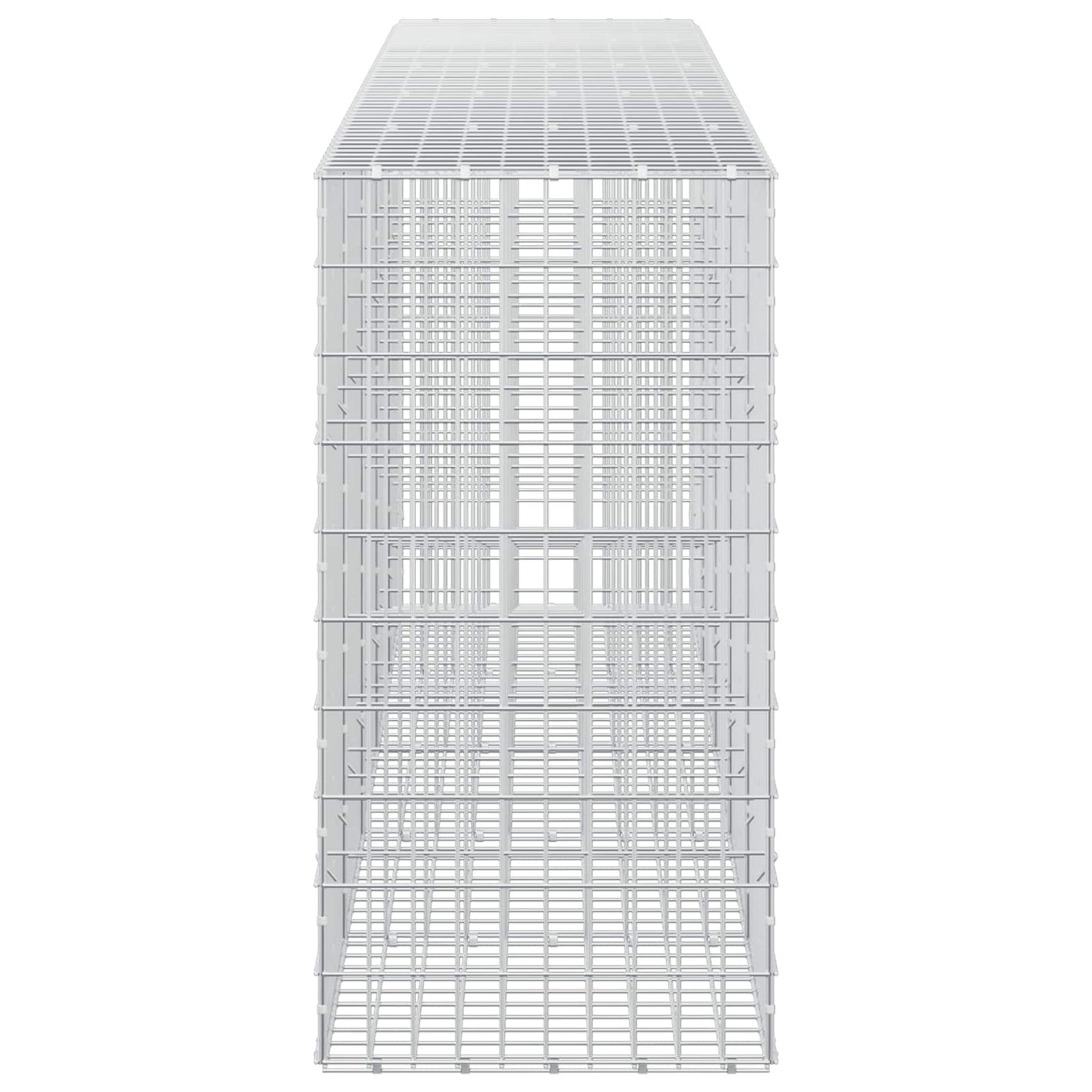 vidaXL Γκαμπιόν με σύρμα 5 mm και πλέγμα 5x10 cm 500x50x100 εκ
