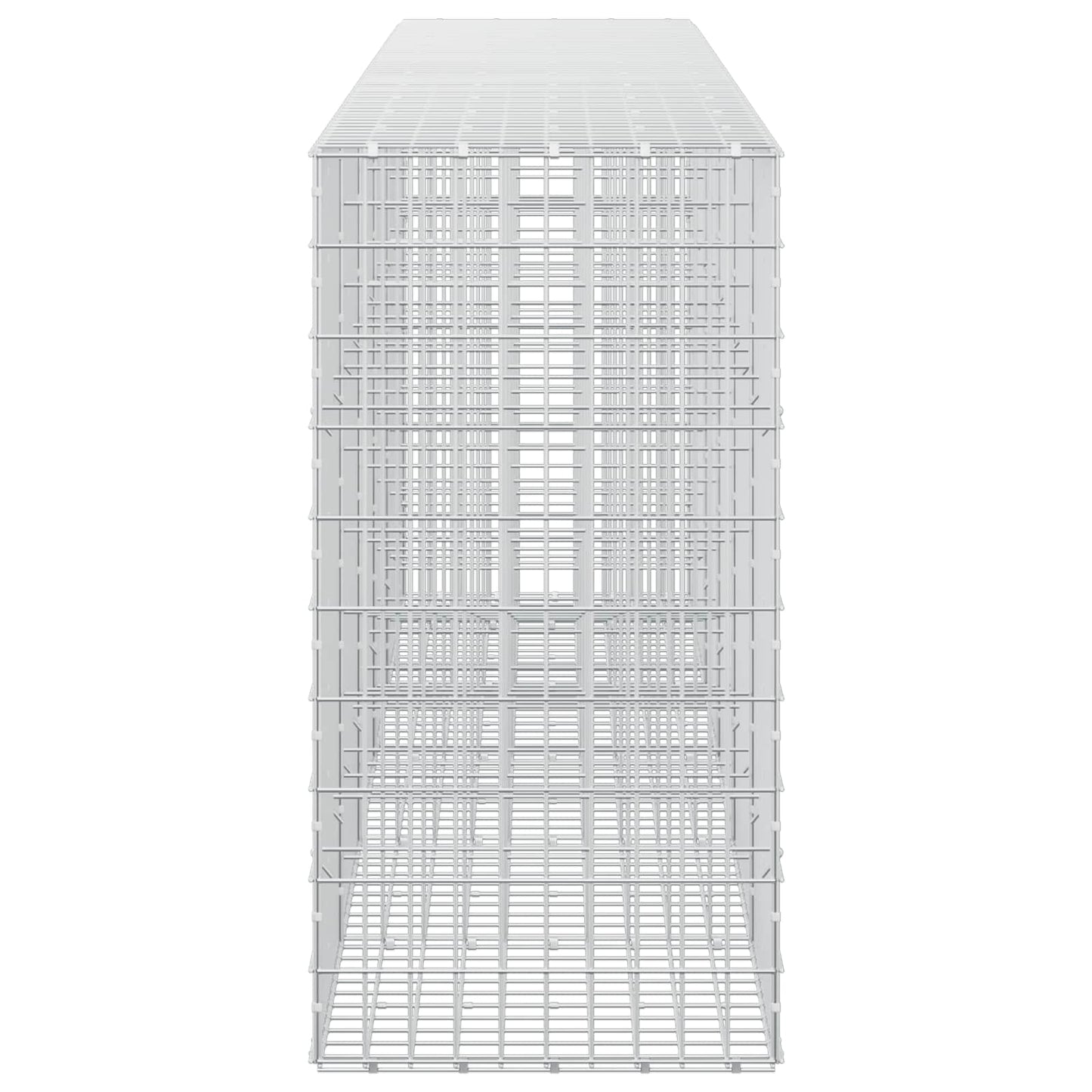 vidaXL Γκαμπιόν με σύρμα 5 mm και πλέγμα 5x10 cm 550x50x100 εκ