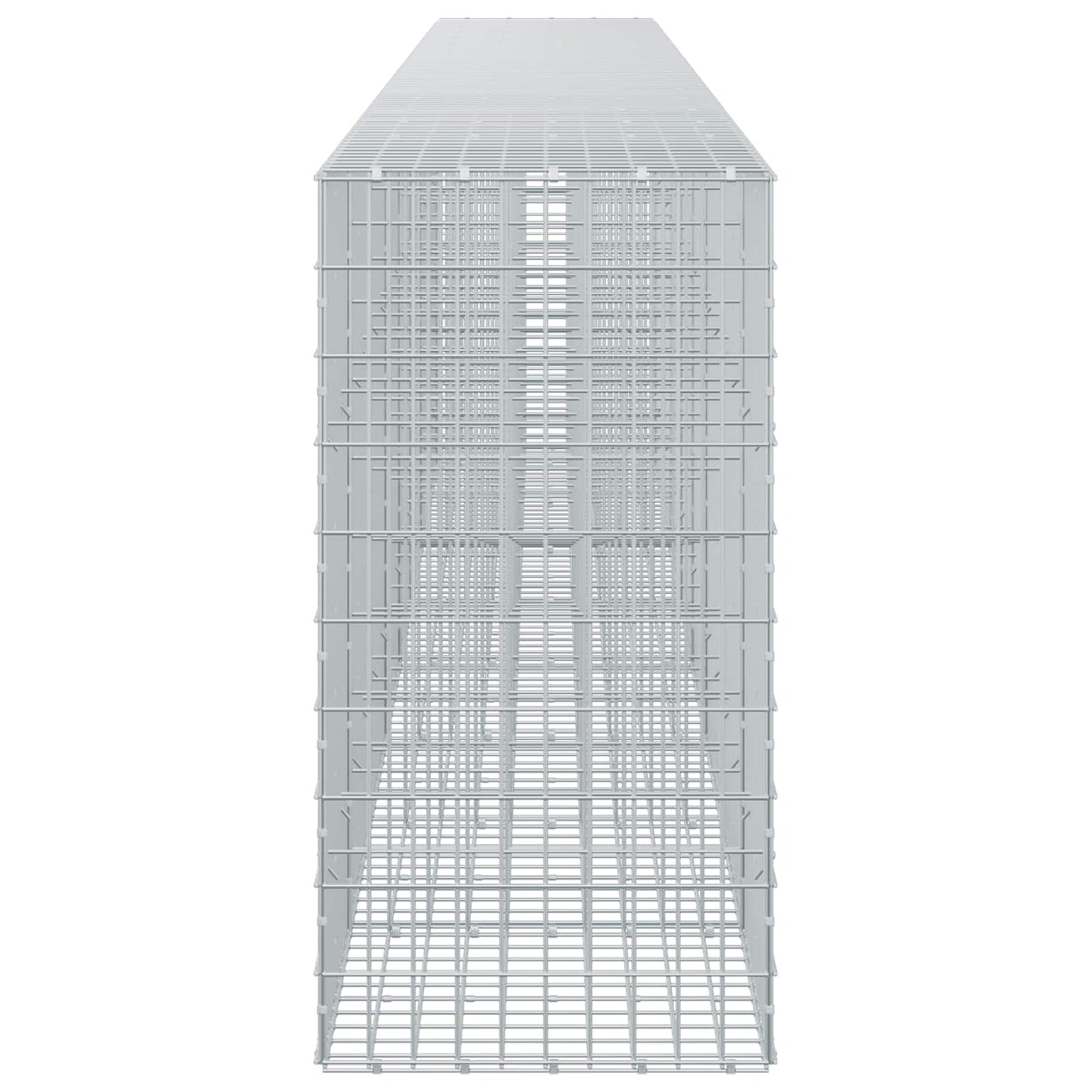 vidaXL Γκαμπιόν με σύρμα 5 mm και πλέγμα 5x10 cm 850x50x100 εκ