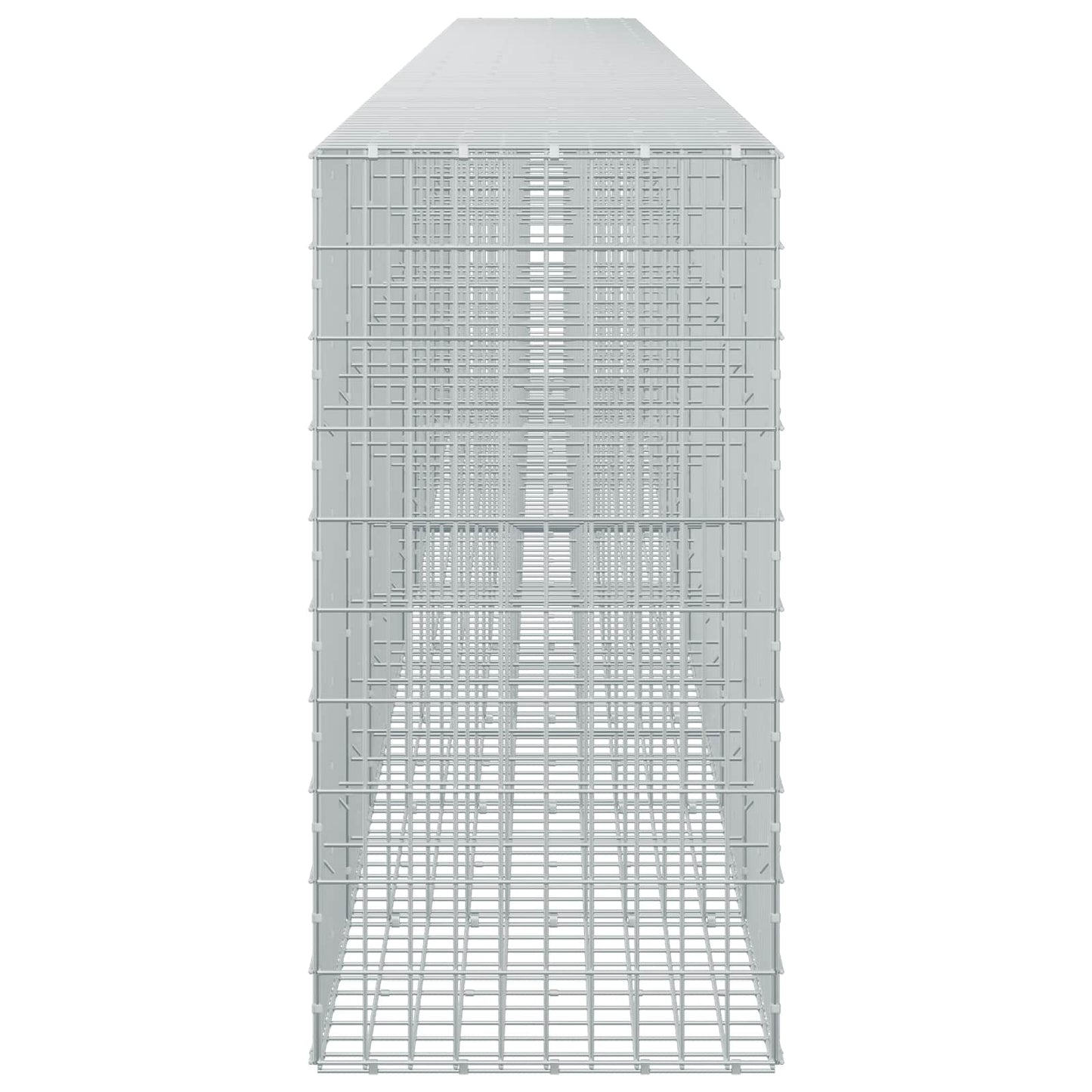 vidaXL Γκαμπιόν με σύρμα 5 mm και πλέγμα 5x10 cm 1050x50x100 εκ