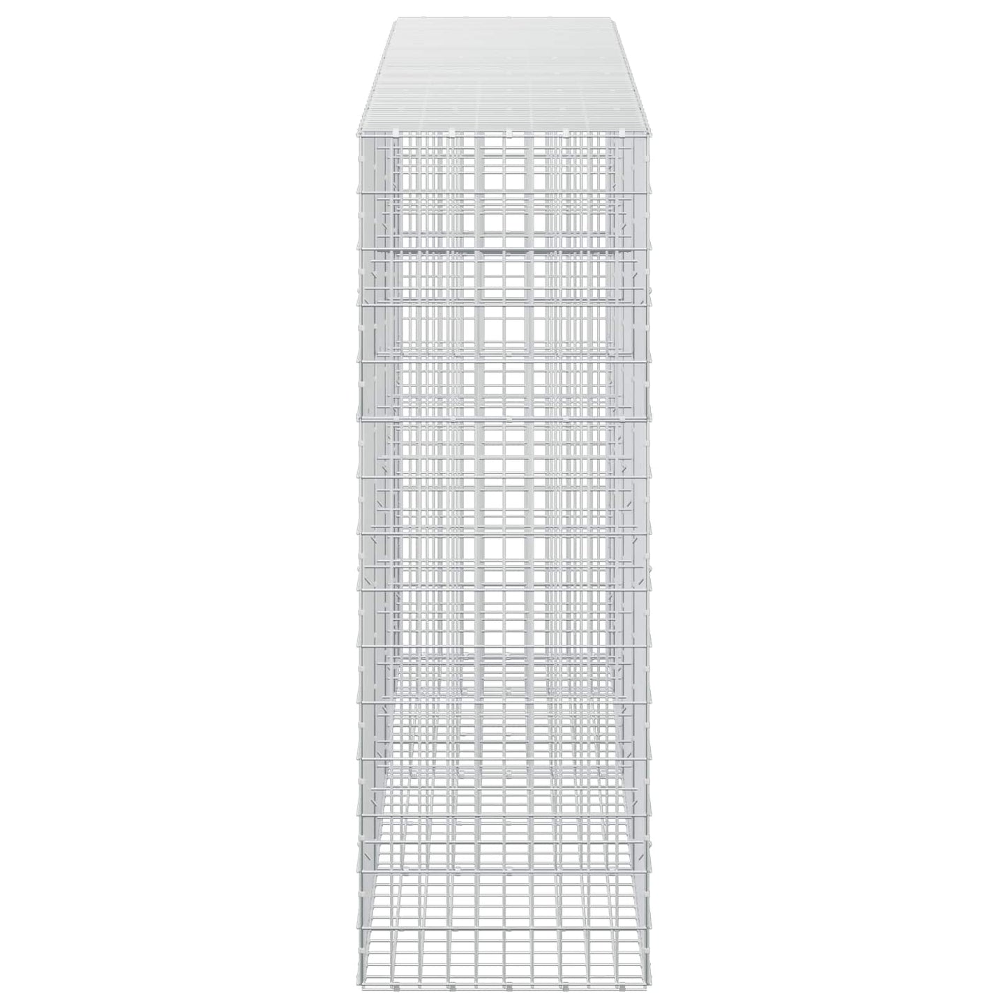 vidaXL Γκαμπιόν με σύρμα 5 mm και πλέγμα 5x10 cm 350x50x150 εκ