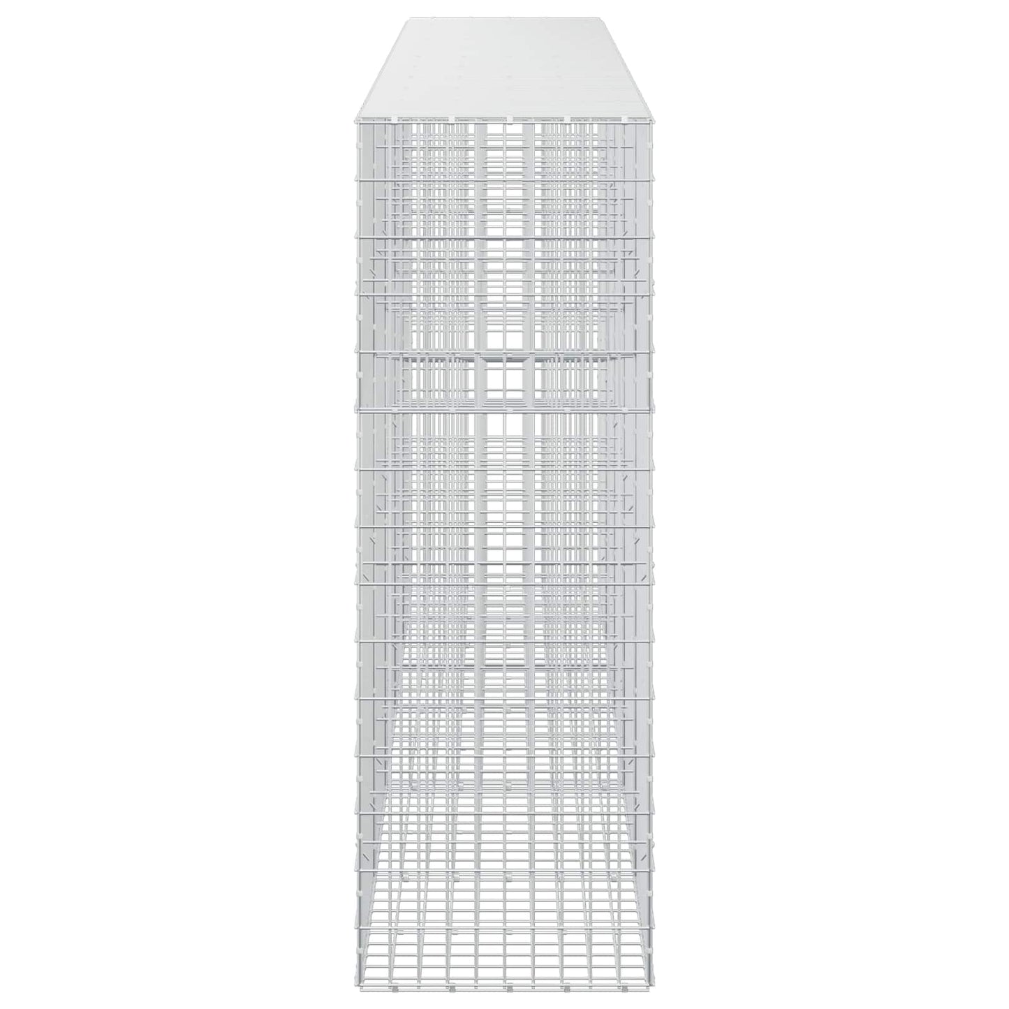 vidaXL Γκαμπιόν με σύρμα 5 mm και πλέγμα 5x10 cm 500x50x150 εκ