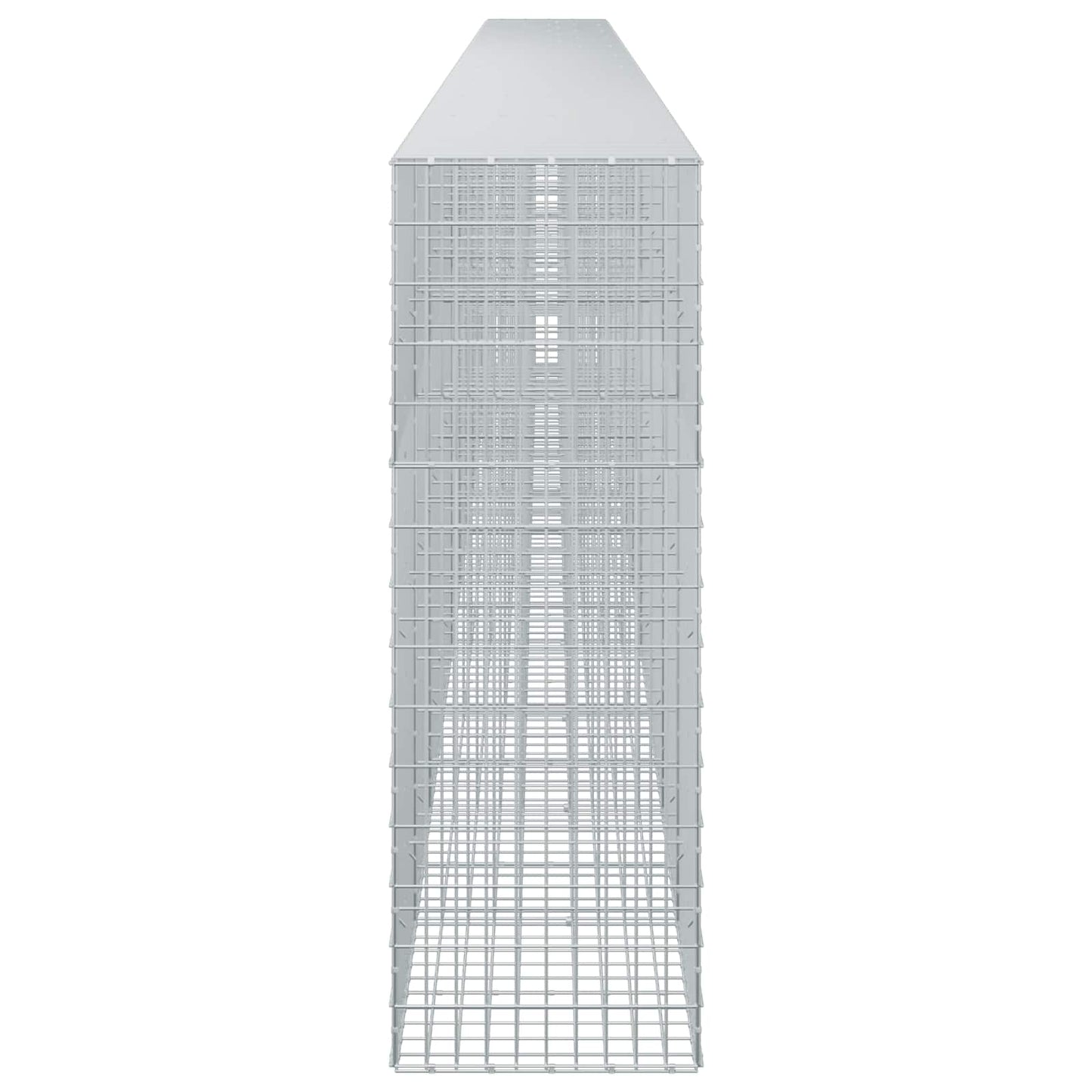 vidaXL Γκαμπιόν με σύρμα 5 mm και πλέγμα 5x10 cm 1050x50x150 εκ
