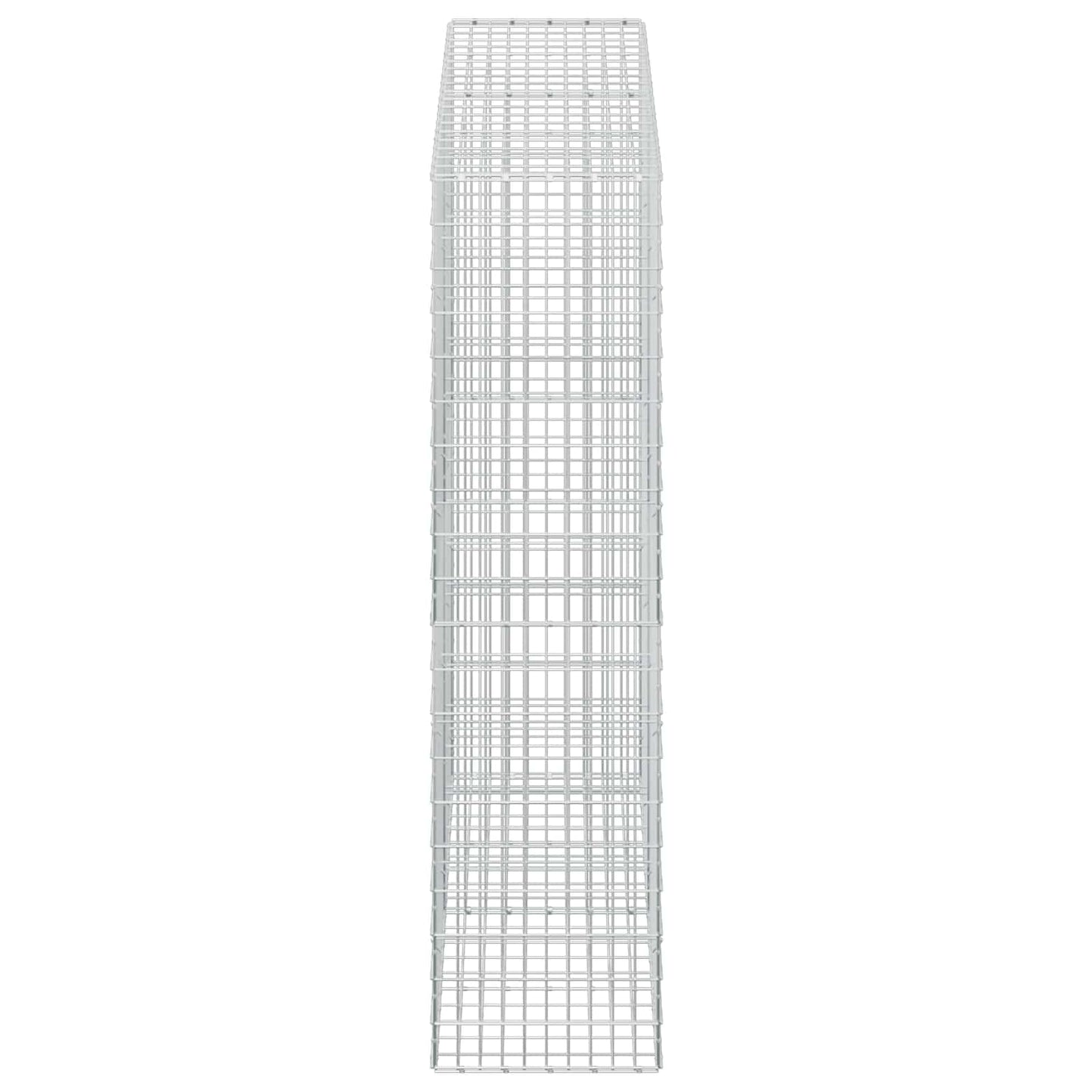 vidaXL Γκαμπιόν με σύρμα 5 mm και πλέγμα 5x10 cm 200x50x200 εκ