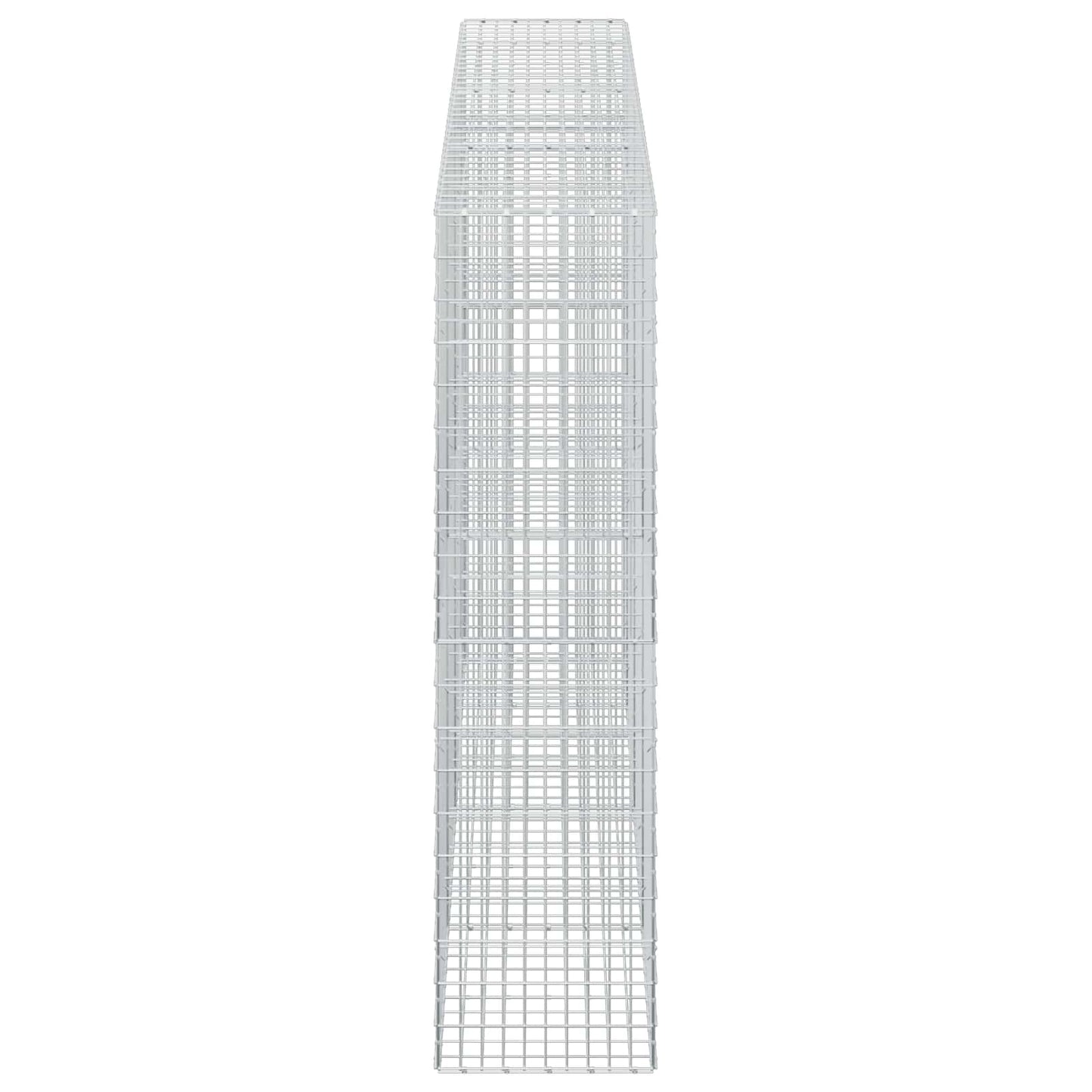vidaXL Γκαμπιόν με σύρμα 5 mm και πλέγμα 5x10 cm 350x50x200 εκ