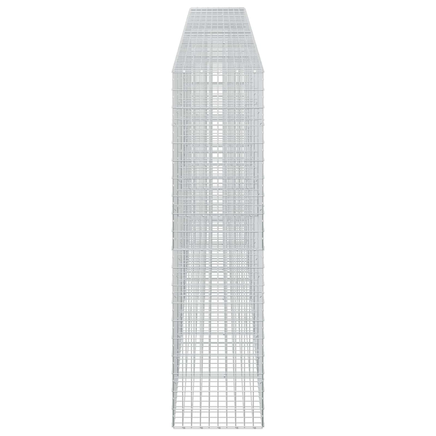 vidaXL Γκαμπιόν με σύρμα 5 mm και πλέγμα 5x10 cm 600x50x200 εκ