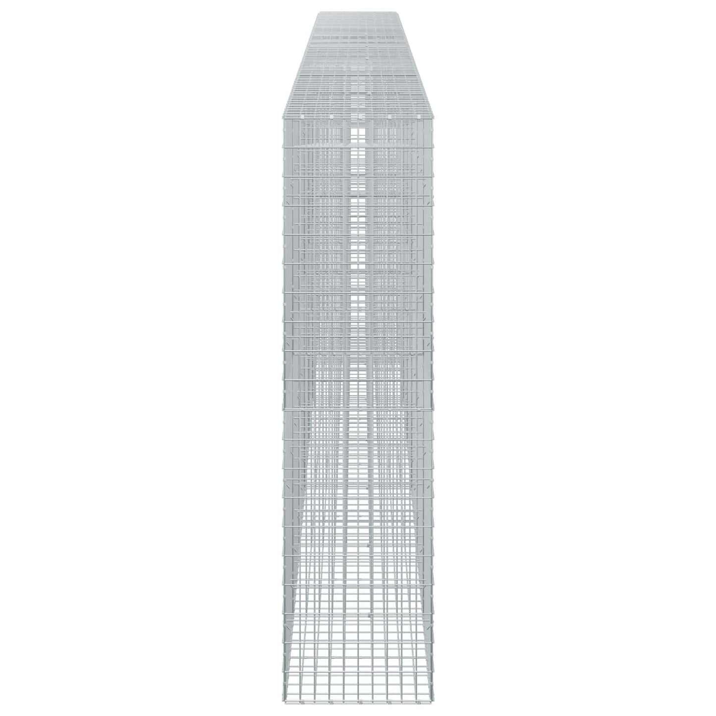 vidaXL Γκαμπιόν με σύρμα 5 mm και πλέγμα 5x10 cm 750x50x200 εκ