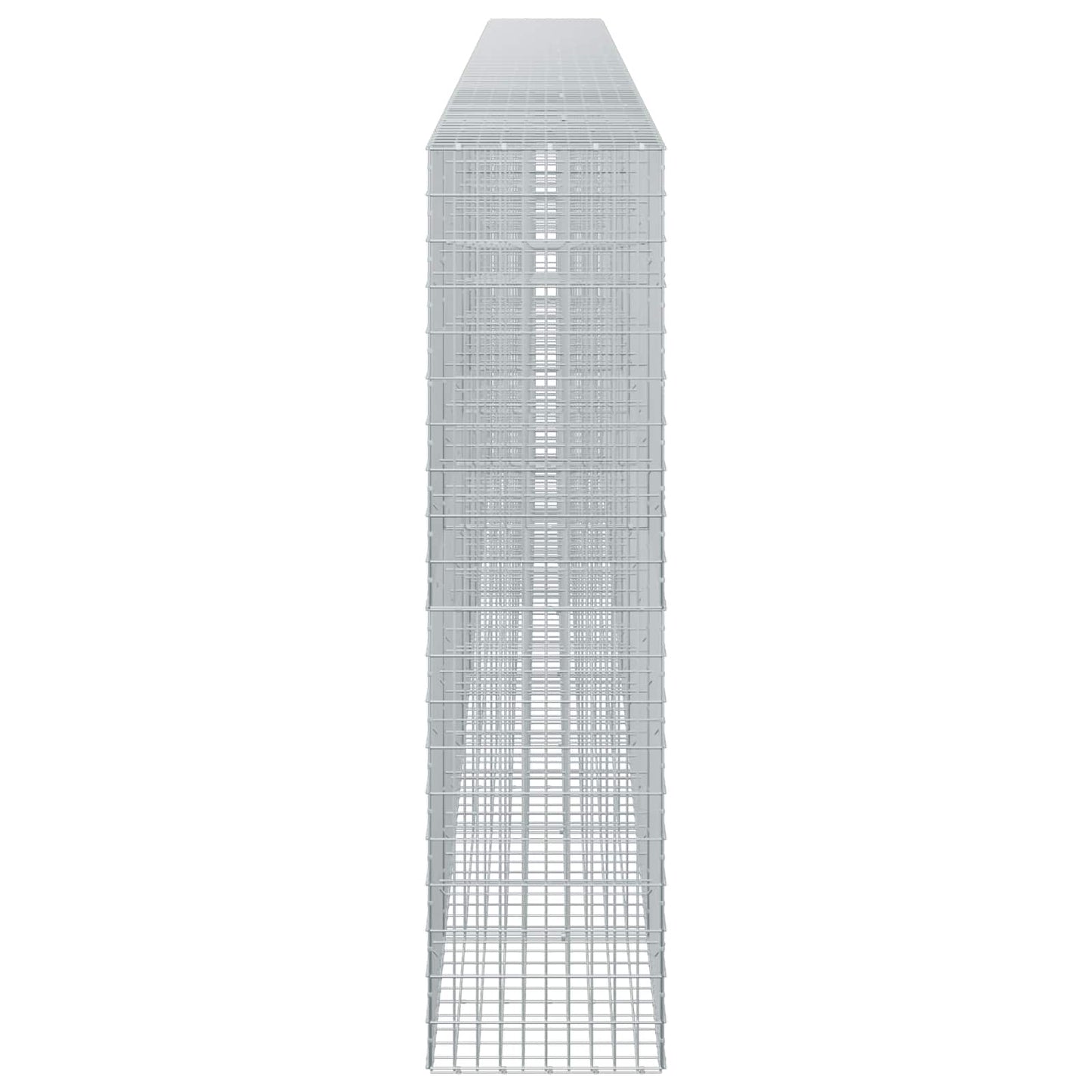 vidaXL Γκαμπιόν με σύρμα 5 mm και πλέγμα 5x10 cm 850x50x200 εκ