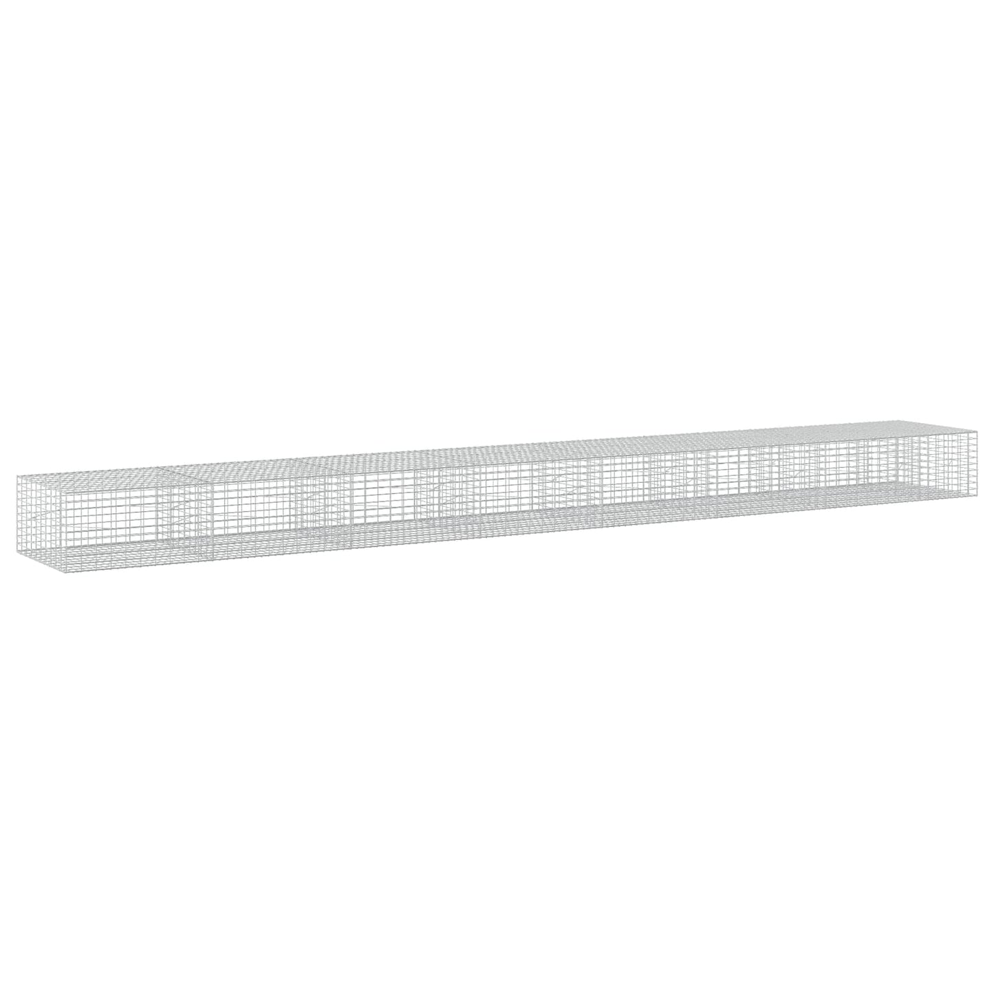 vidaXL Γκαμπιόν με σύρμα 5 mm και πλέγμα 5x10 cm 750x100x50 εκ