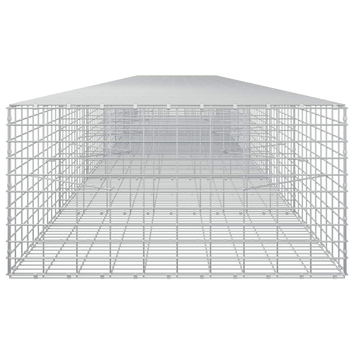 vidaXL Γκαμπιόν με σύρμα 5 mm και πλέγμα 5x10 cm 750x100x50 εκ