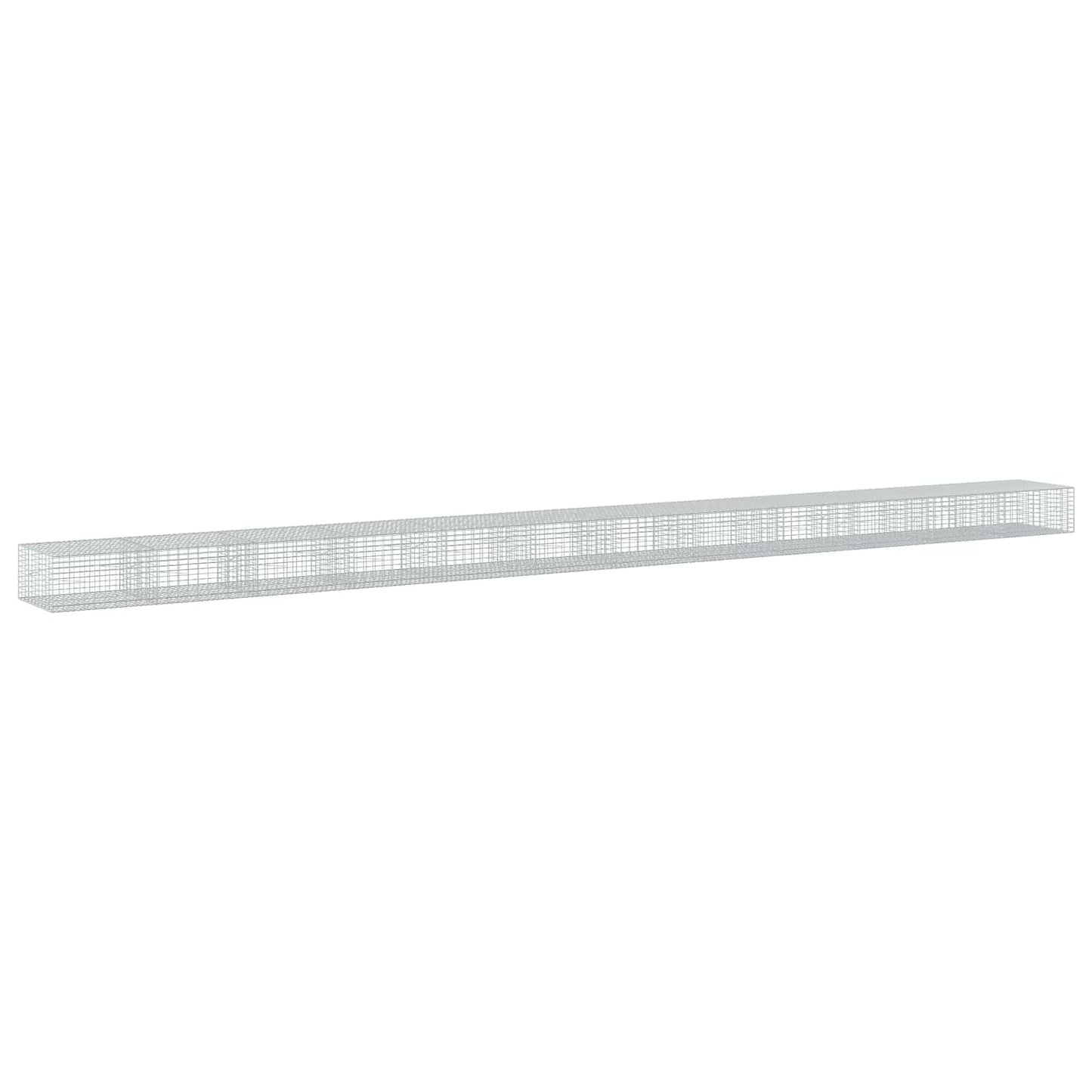 vidaXL Γκαμπιόν με σύρμα 5 mm και πλέγμα 5x10 cm 1200x100x50 εκ