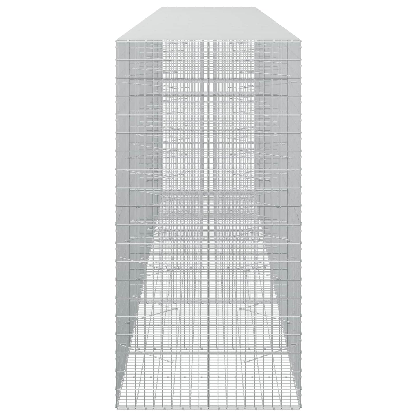 vidaXL Γκαμπιόν με σύρμα 5 mm και πλέγμα 5x10 cm 600x100x200 εκ