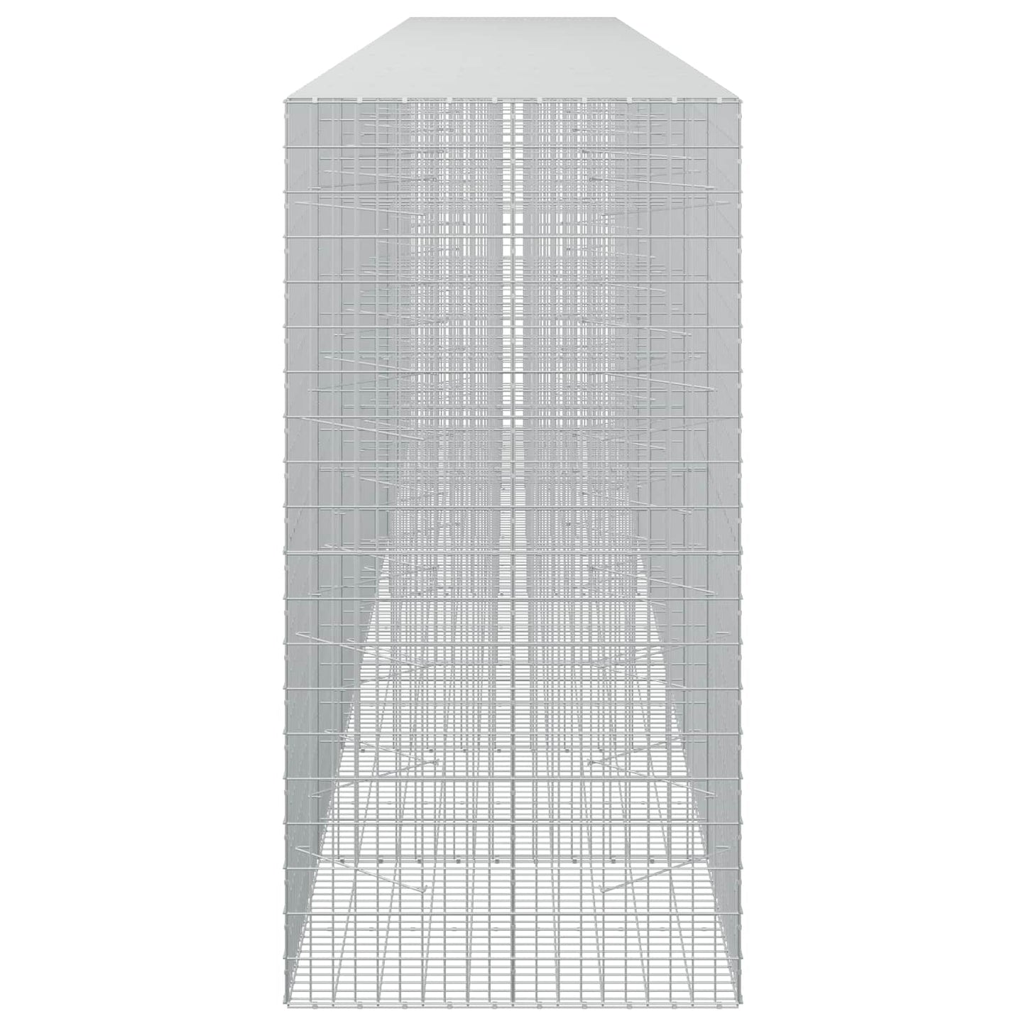 vidaXL Γκαμπιόν με σύρμα 5 mm και πλέγμα 5x10 cm 750x100x200 εκ.