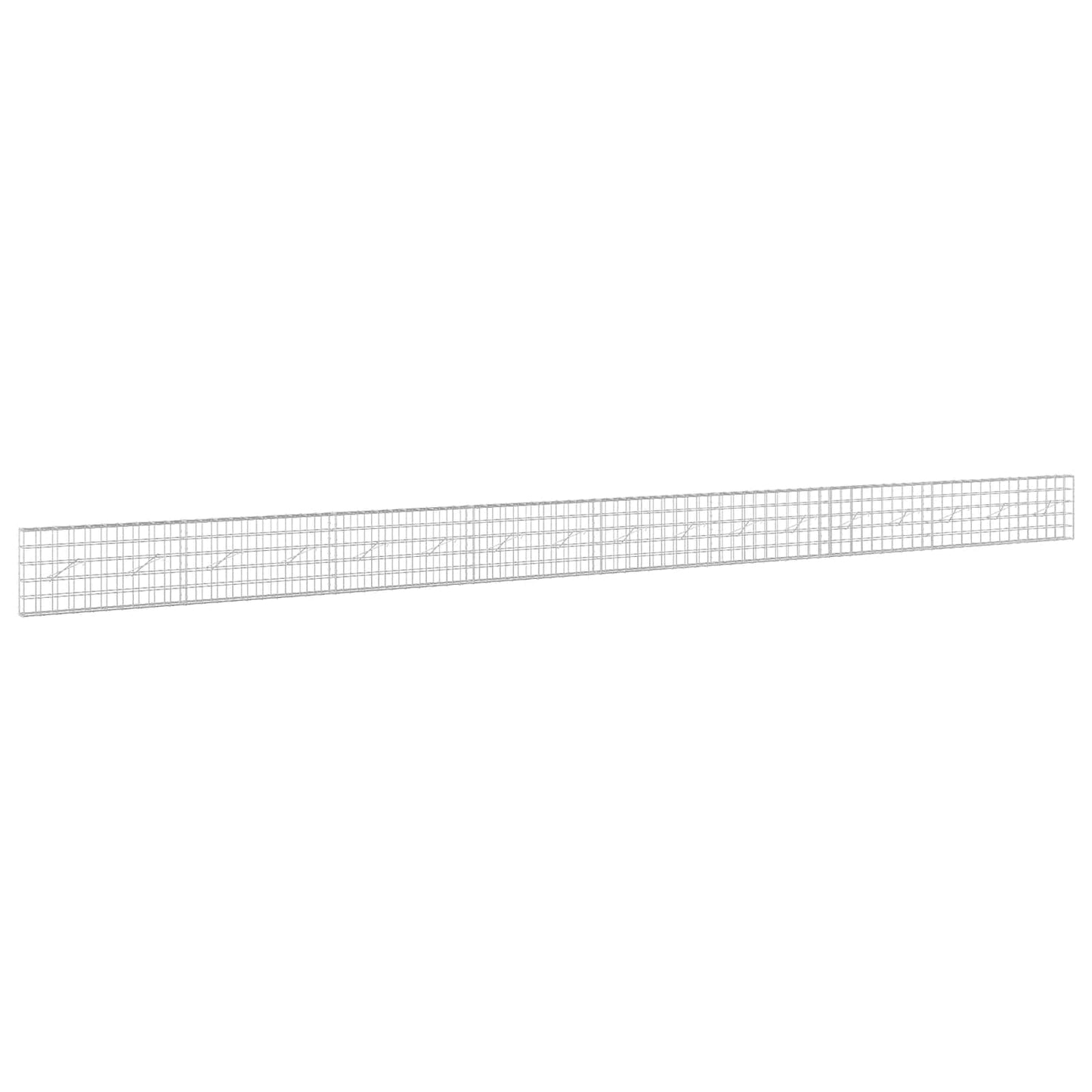 vidaXL Γκαμπιόν με σύρμα 5 mm και πλέγμα 10x10 cm 850x10x50 εκ