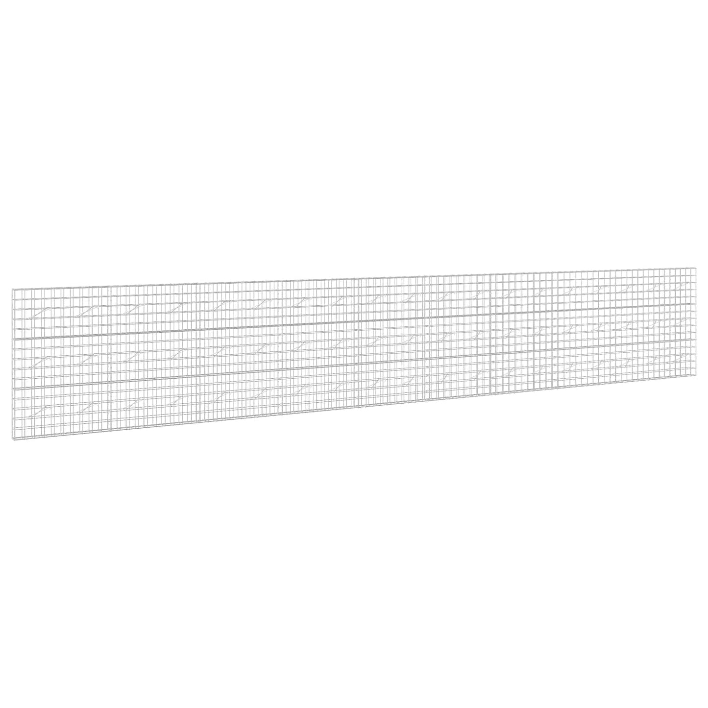 vidaXL Γκαμπιόν με σύρμα 5 mm και πλέγμα 10x10 cm 950x10x150 εκ