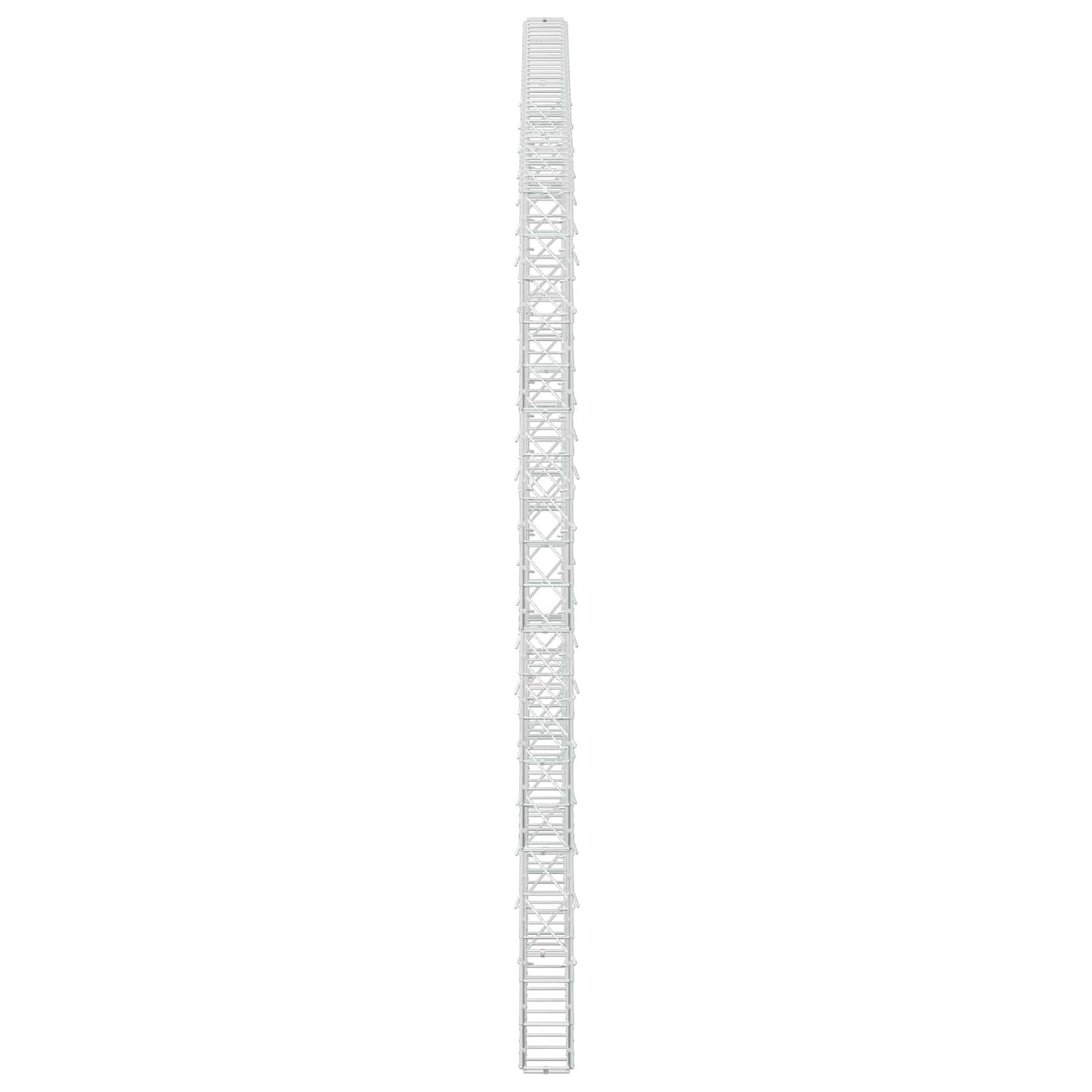 vidaXL Γκαμπιόν με σύρμα 5 mm και πλέγμα 10x10 cm 350x10x200 εκ.
