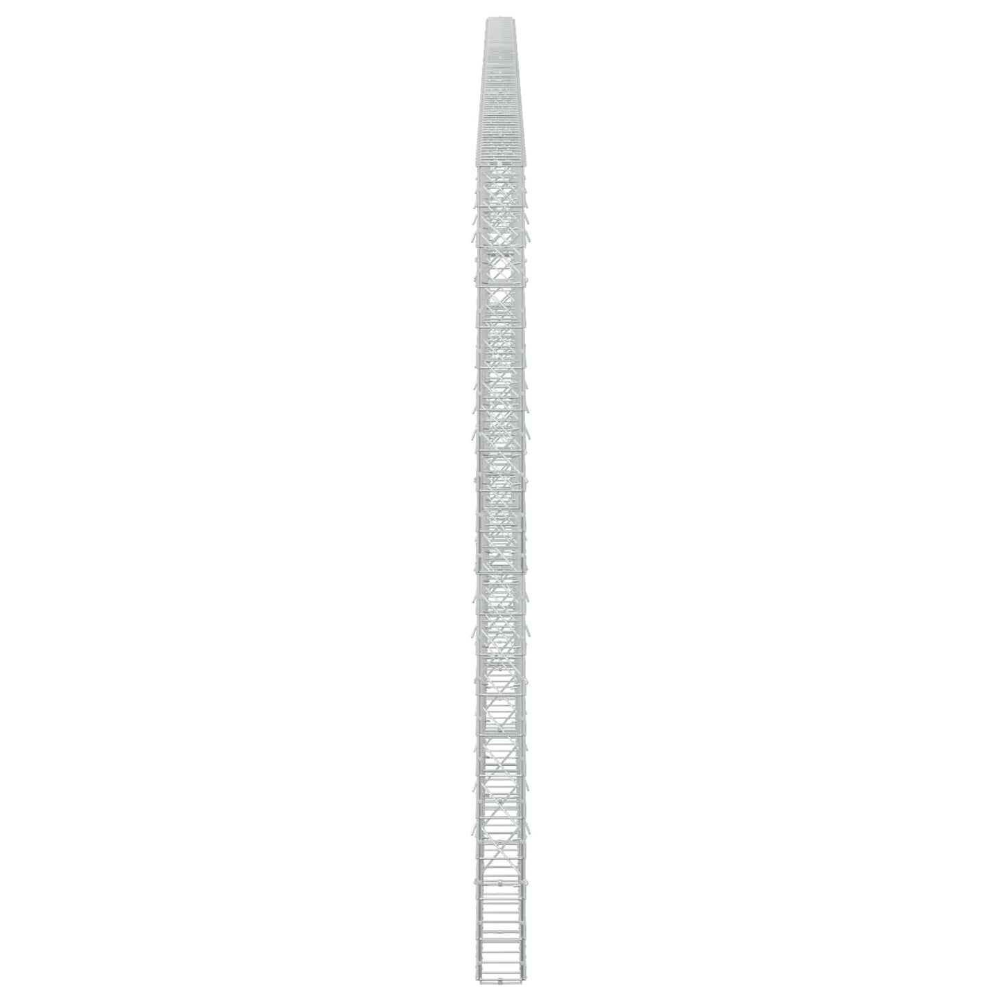 vidaXL Γκαμπιόν με σύρμα 5 mm και πλέγμα 10x10 cm 850x10x200 εκ