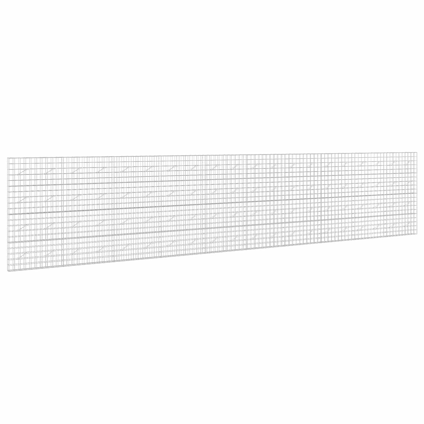 vidaXL Γκαμπιόν με σύρμα 5 mm και πλέγμα 10x10 cm 1000x10x200 εκ