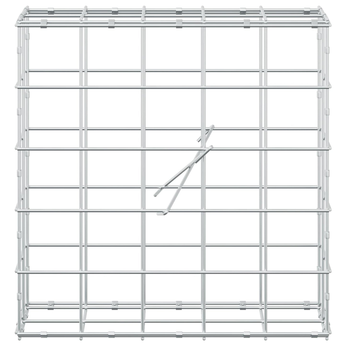 vidaXL Γκαμπιόν με σύρμα 5 mm και πλέγμα 10x10 cm 50x20x50 εκ