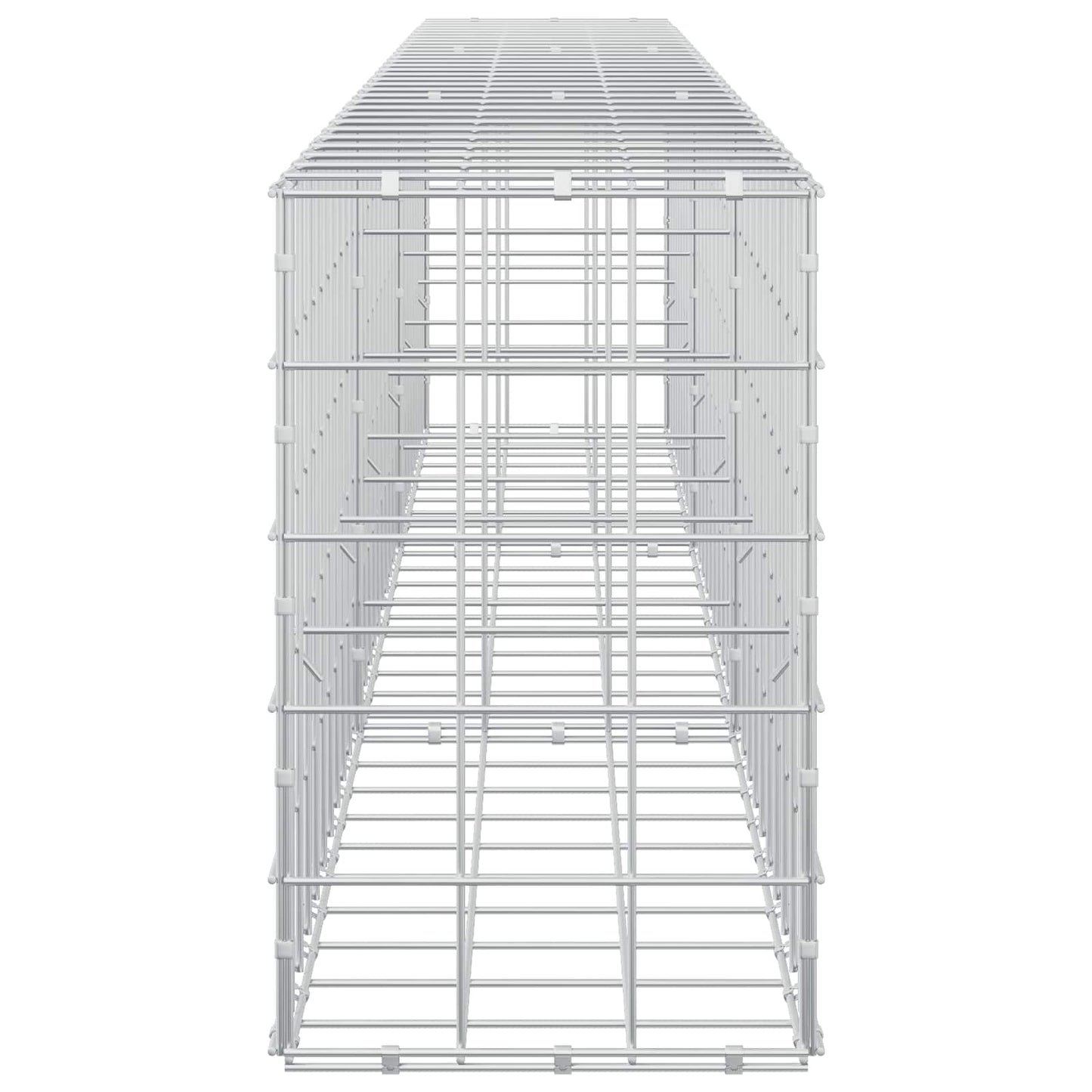 vidaXL Γκαμπιόν με σύρμα 5 mm και πλέγμα 10x10 cm 300x30x50 εκ