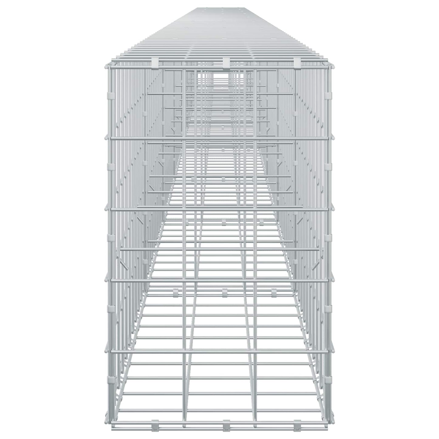 vidaXL Γκαμπιόν με σύρμα 5 mm και πλέγμα 10x10 cm 800x30x50 εκ