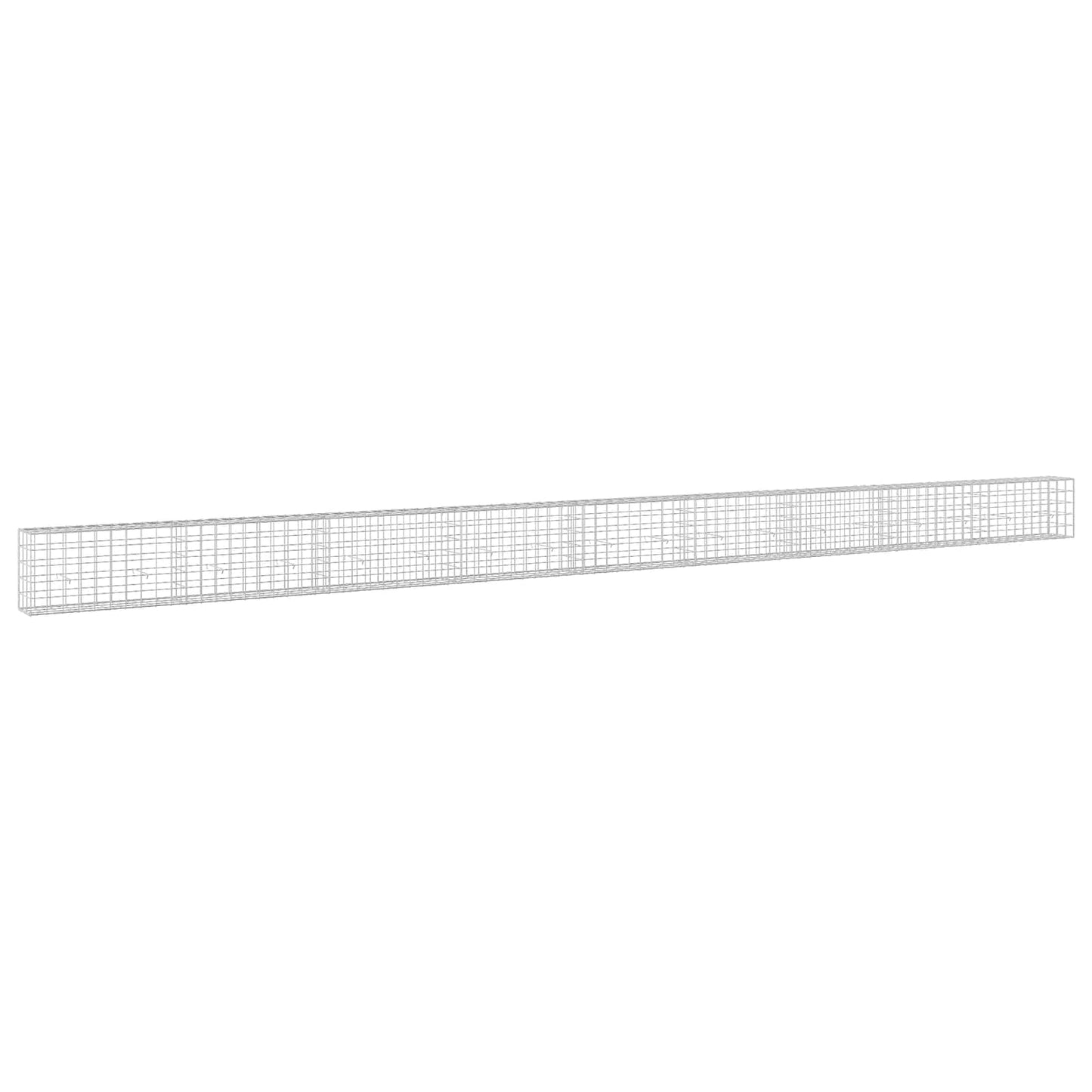 vidaXL Γκαμπιόν με σύρμα 5 mm και πλέγμα 10x10 cm 900x30x50 εκ