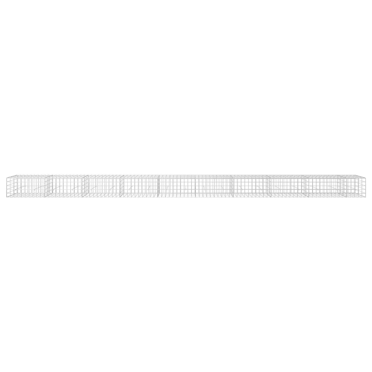 vidaXL Γκαμπιόν με σύρμα 5 mm και πλέγμα 10x10 cm 950x30x50 εκ.