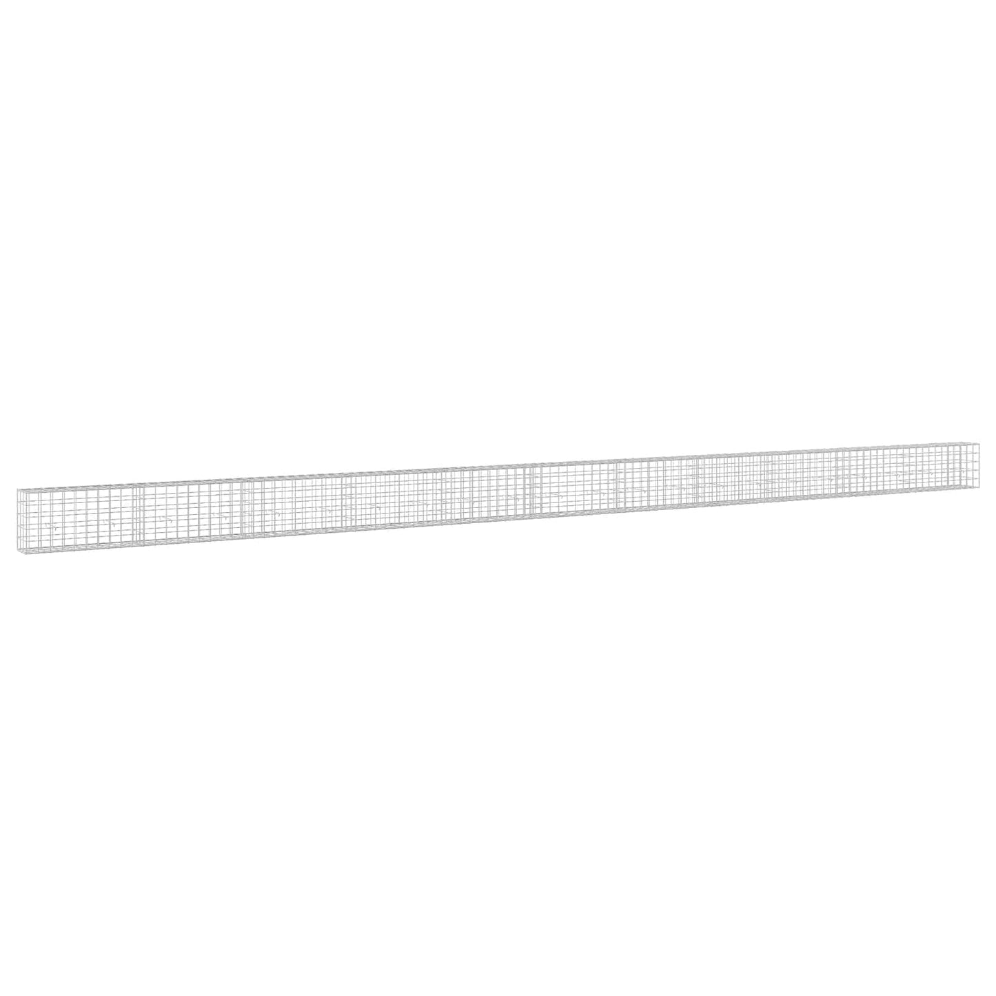 vidaXL Γκαμπιόν με σύρμα 5 mm και πλέγμα 10x10 cm 1100x30x50 εκ