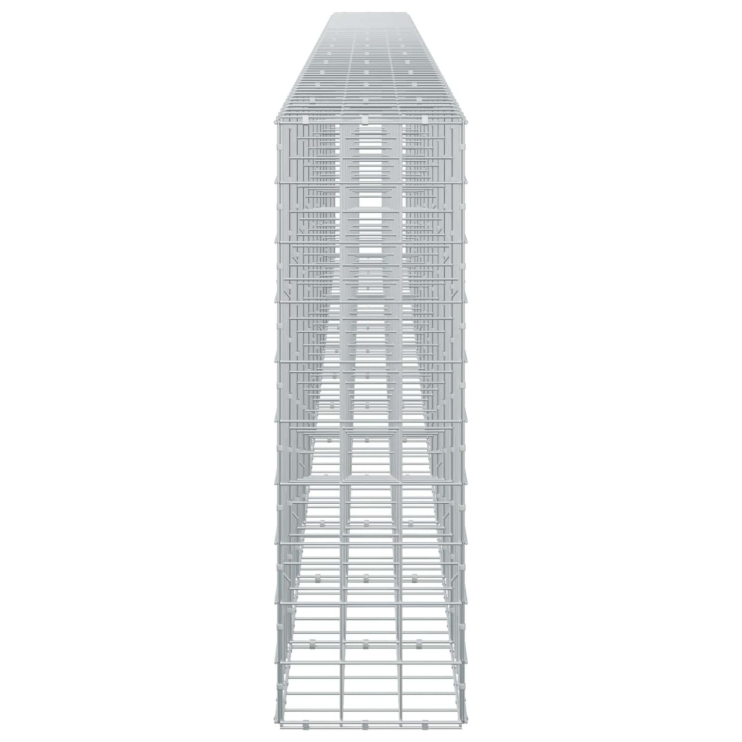 vidaXL Γκαμπιόν με σύρμα 5 mm και πλέγμα 10x10 cm 650x30x100 εκ