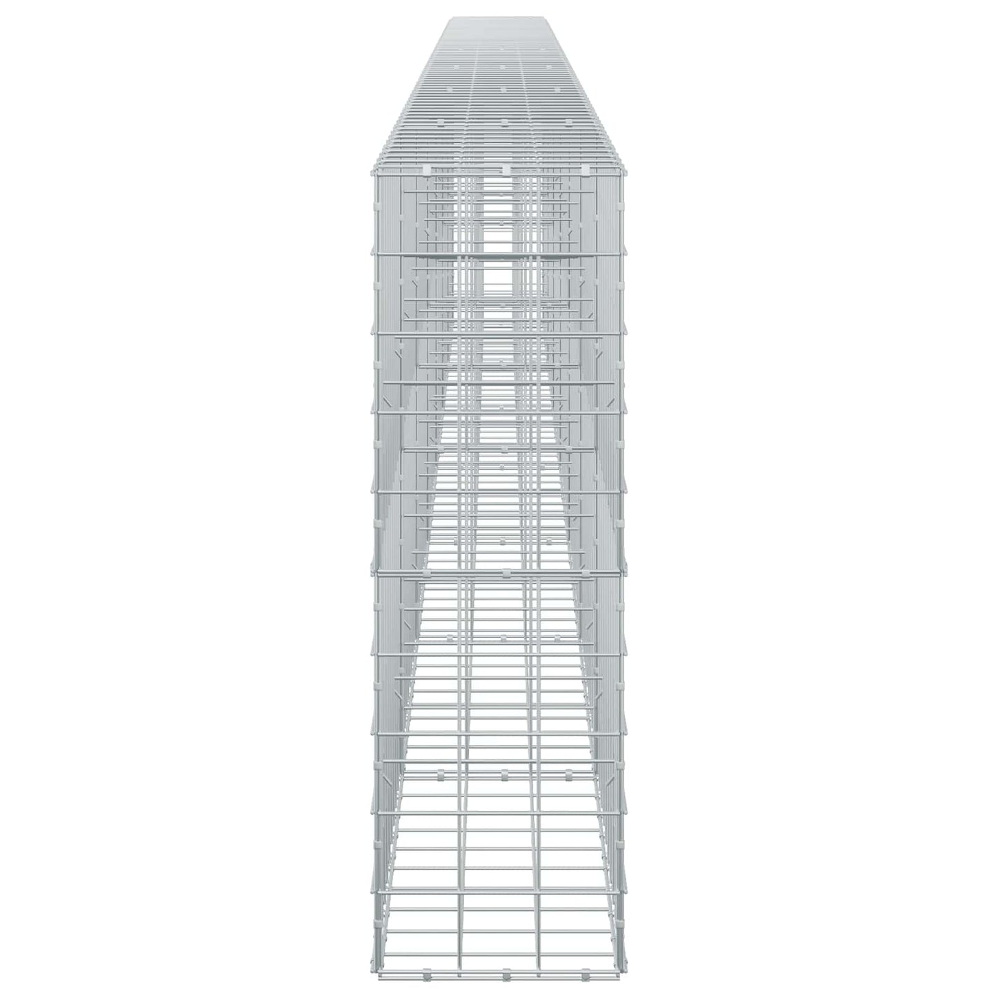 vidaXL Γκαμπιόν με σύρμα 5 mm και πλέγμα 10x10 cm 700x30x100 εκ