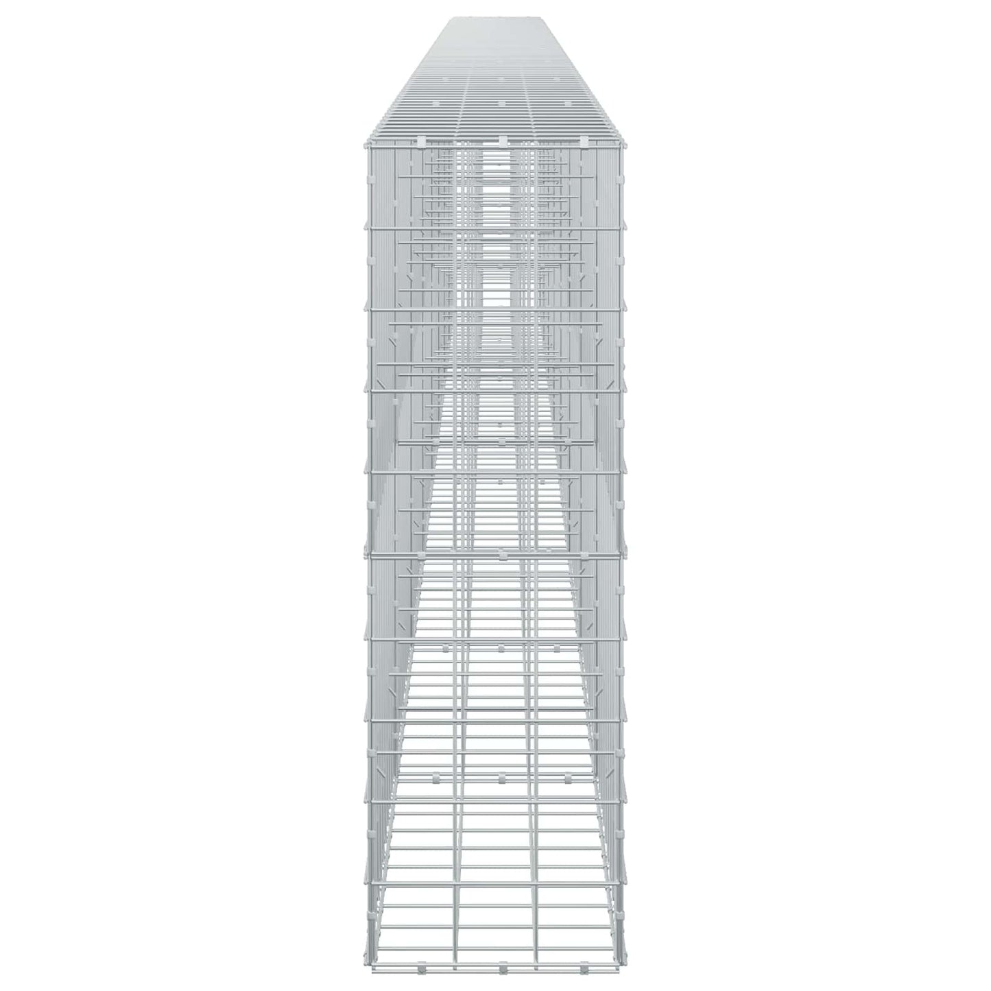 vidaXL Γκαμπιόν με σύρμα 5 mm και πλέγμα 10x10 cm 800x30x100 εκ