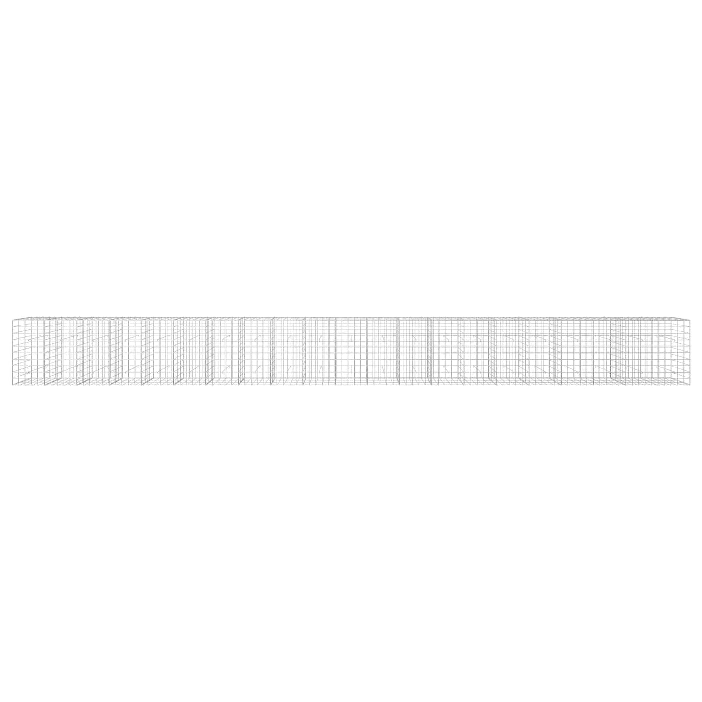 vidaXL Γκαμπιόν με σύρμα 5 mm και πλέγμα 10x10 cm 1050x30x100 εκ