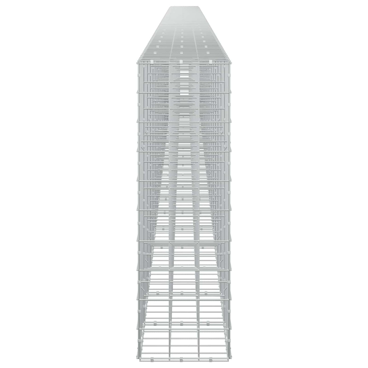 vidaXL Γκαμπιόν με σύρμα 5 mm και πλέγμα 10x10 cm 1050x30x100 εκ