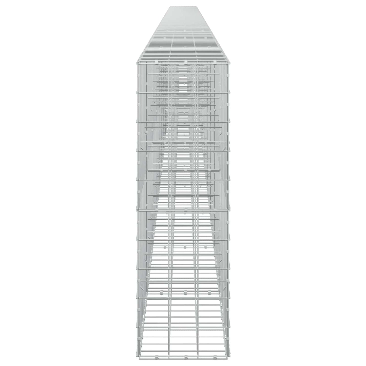 vidaXL Γκαμπιόν με σύρμα 5 mm και πλέγμα 10x10 cm 1150x30x100 εκ