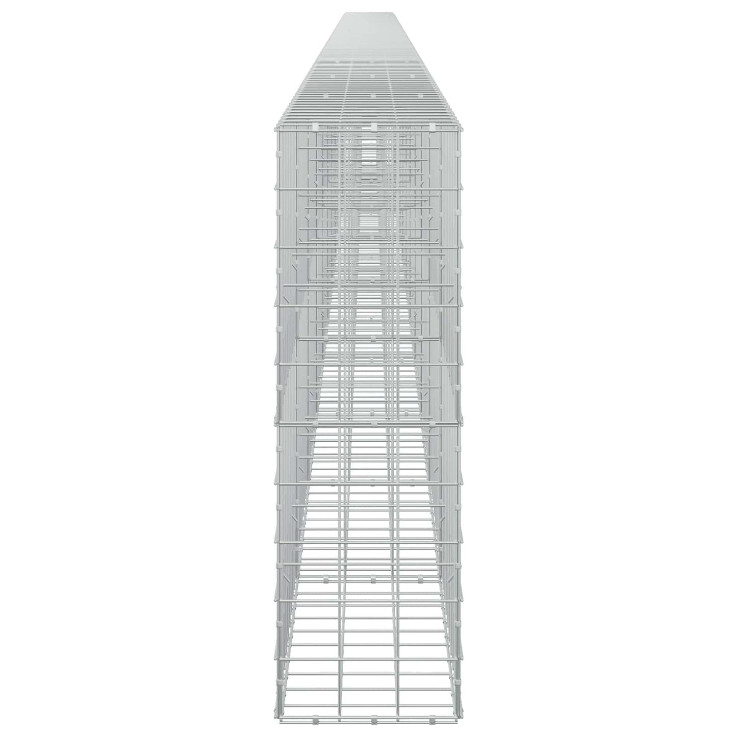 vidaXL Γκαμπιόν με σύρμα 5 mm και πλέγμα 10x10 cm 1200x30x100 εκ
