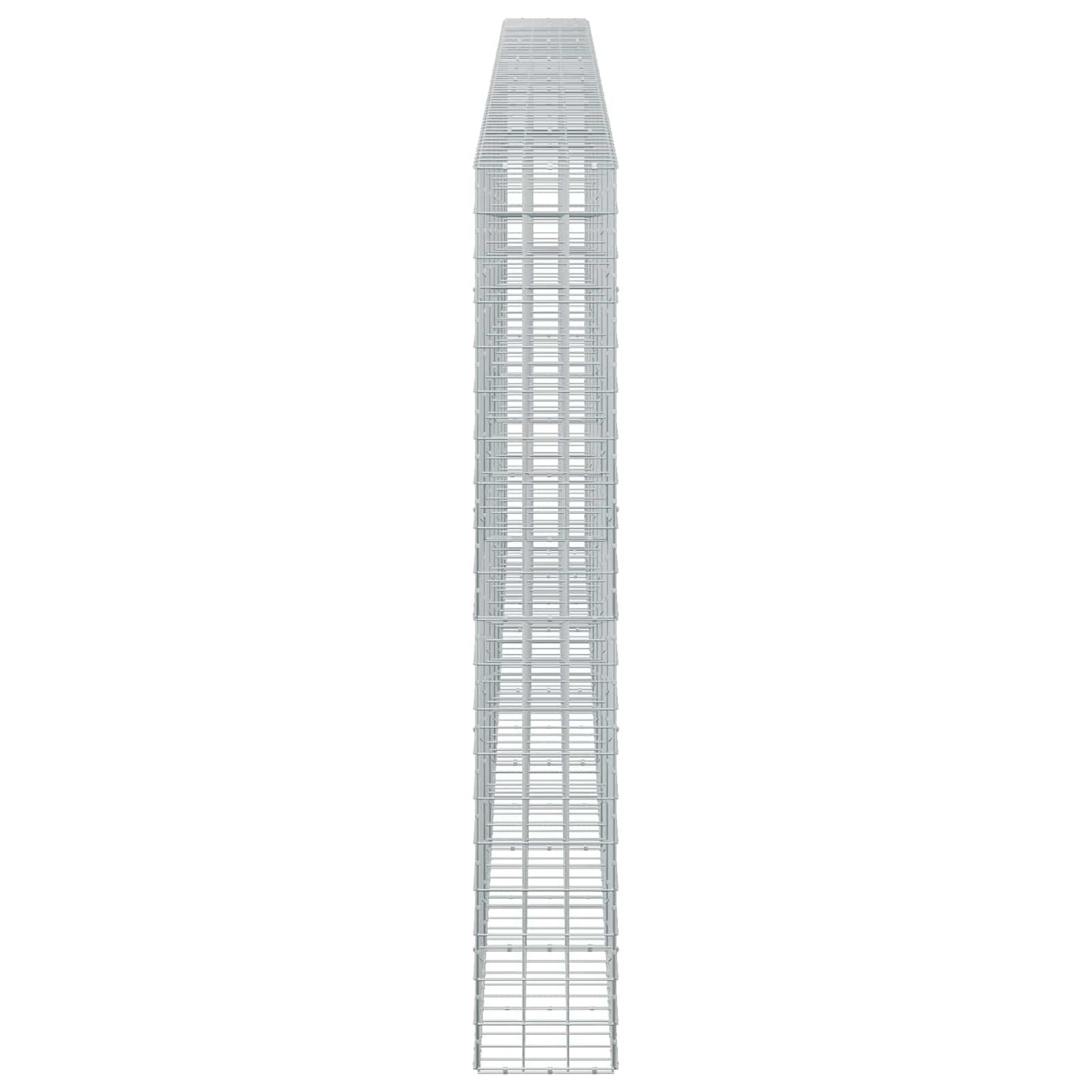 vidaXL Γκαμπιόν με σύρμα 5 mm και πλέγμα 10x10 cm 650x30x200 εκ
