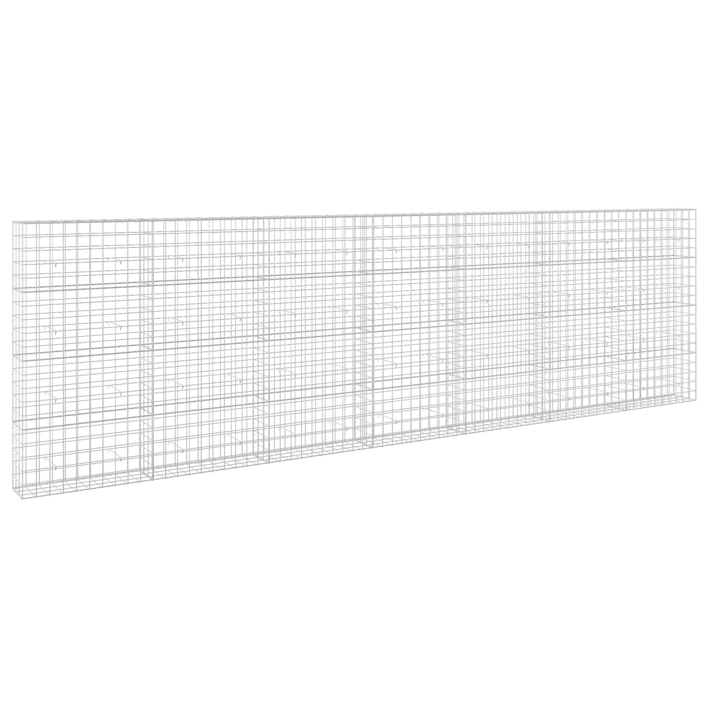vidaXL Γκαμπιόν με σύρμα 5 mm και πλέγμα 10x10 cm 700x30x200 εκ.