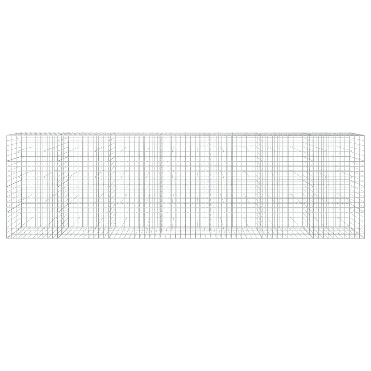 vidaXL Γκαμπιόν με σύρμα 5 mm και πλέγμα 10x10 cm 700x30x200 εκ.